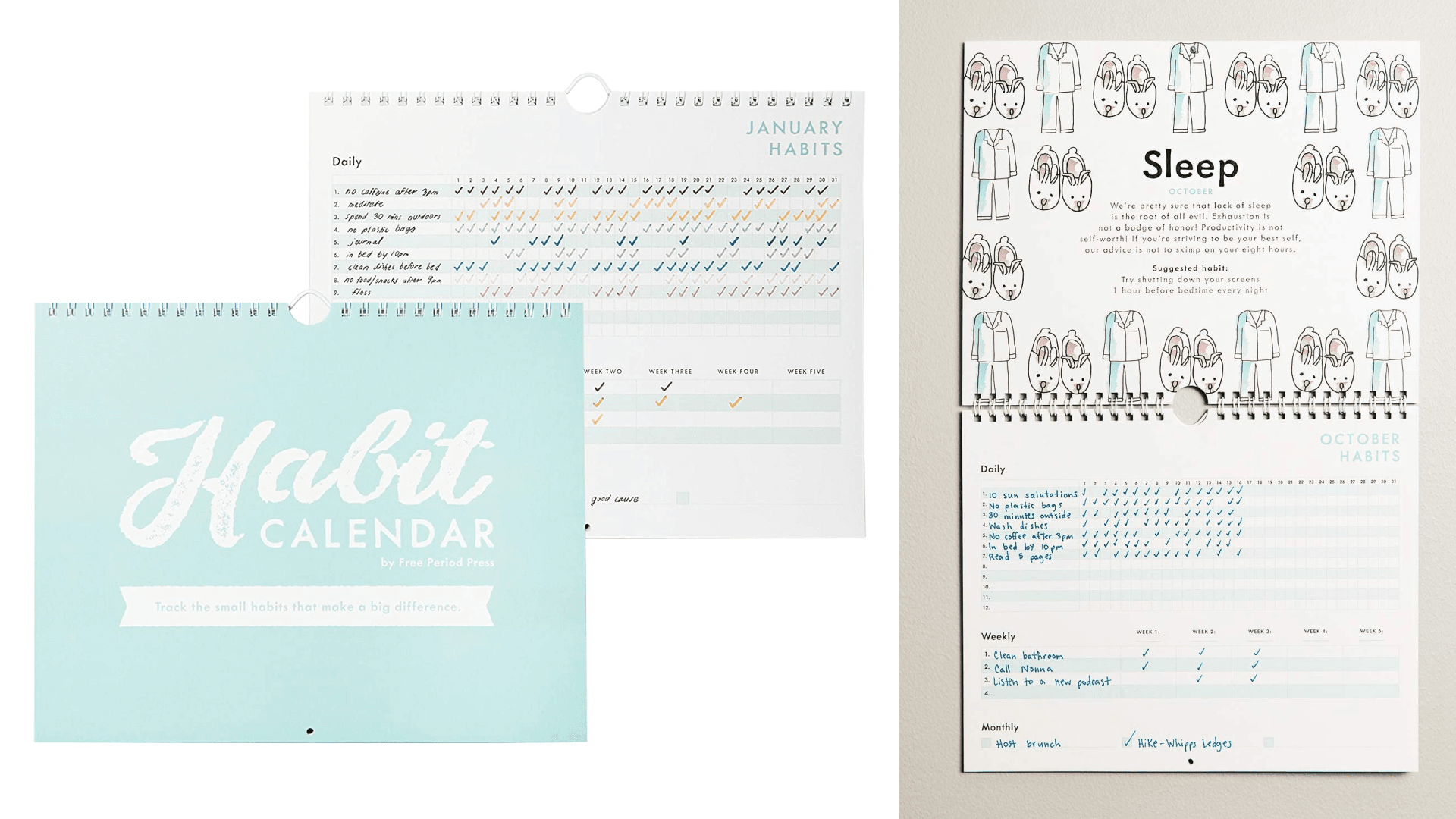 Habit-Tracking Calendar