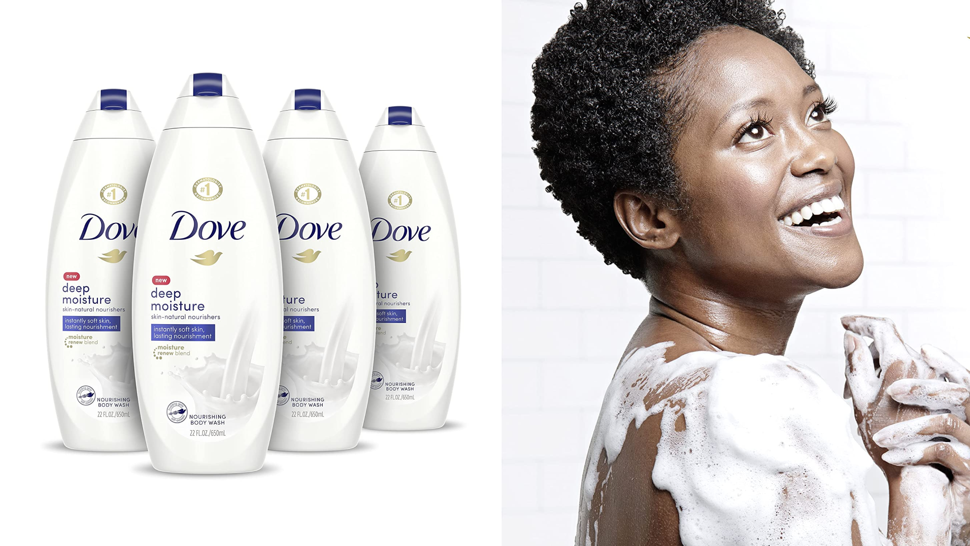 Dove body wash