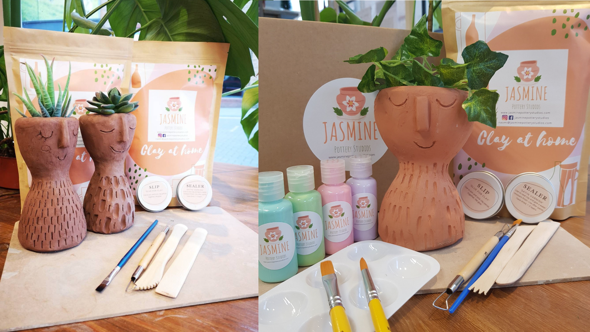 Pottery planter kit 