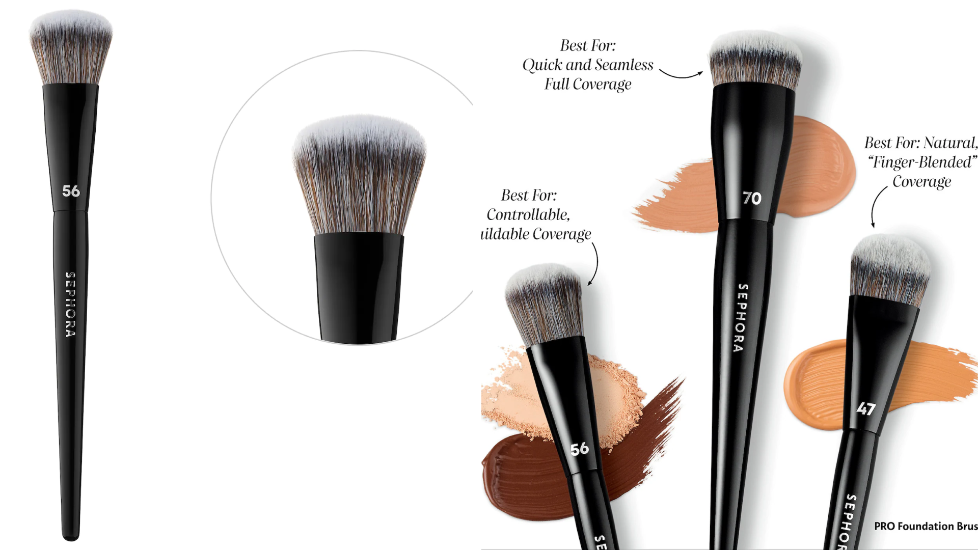 Makeup brushes 