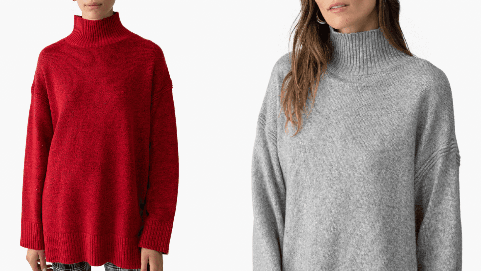 Perfect Turtleneck Tunic Sweater