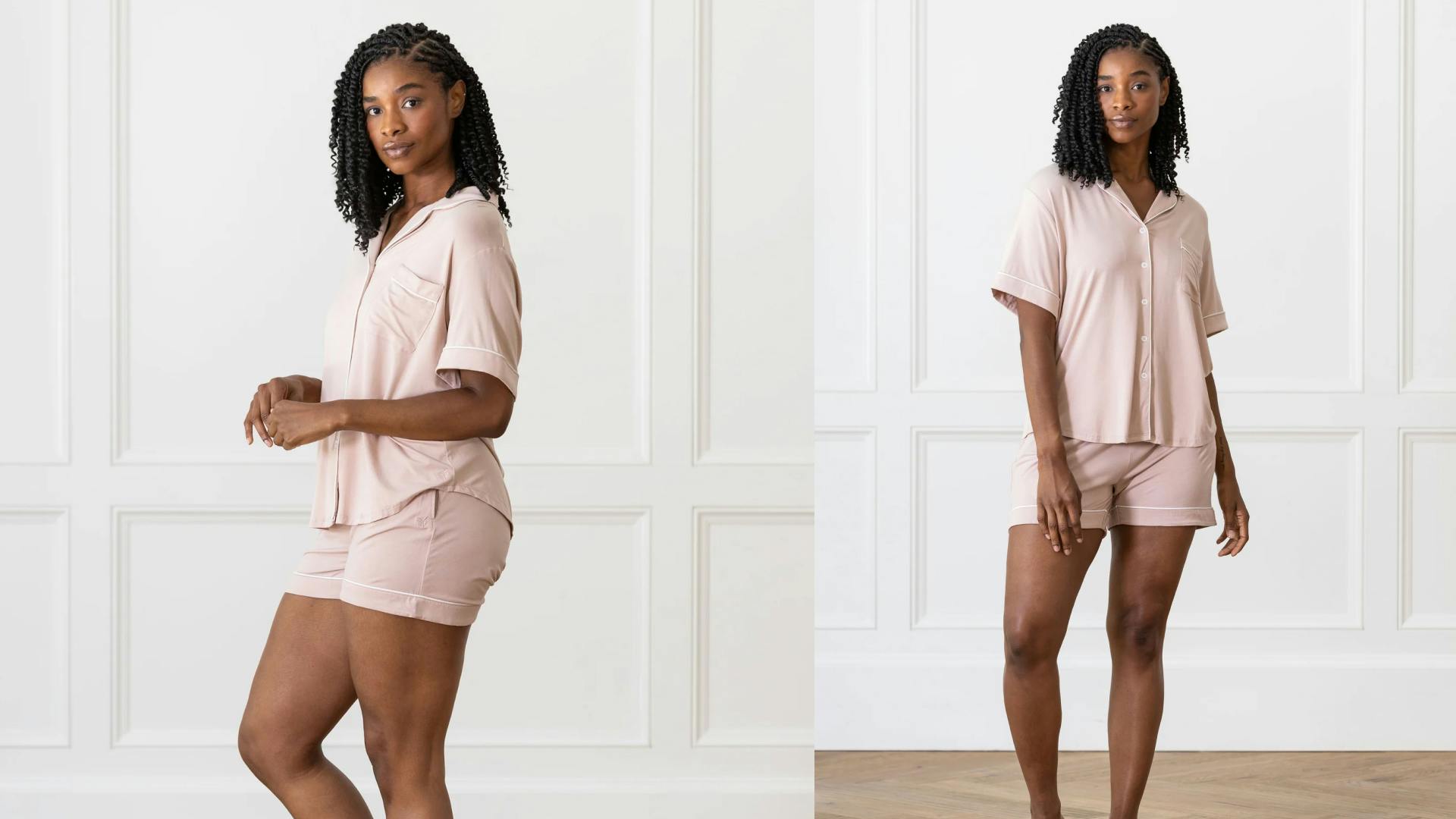 Short-Sleeve Bamboo Pajama Set