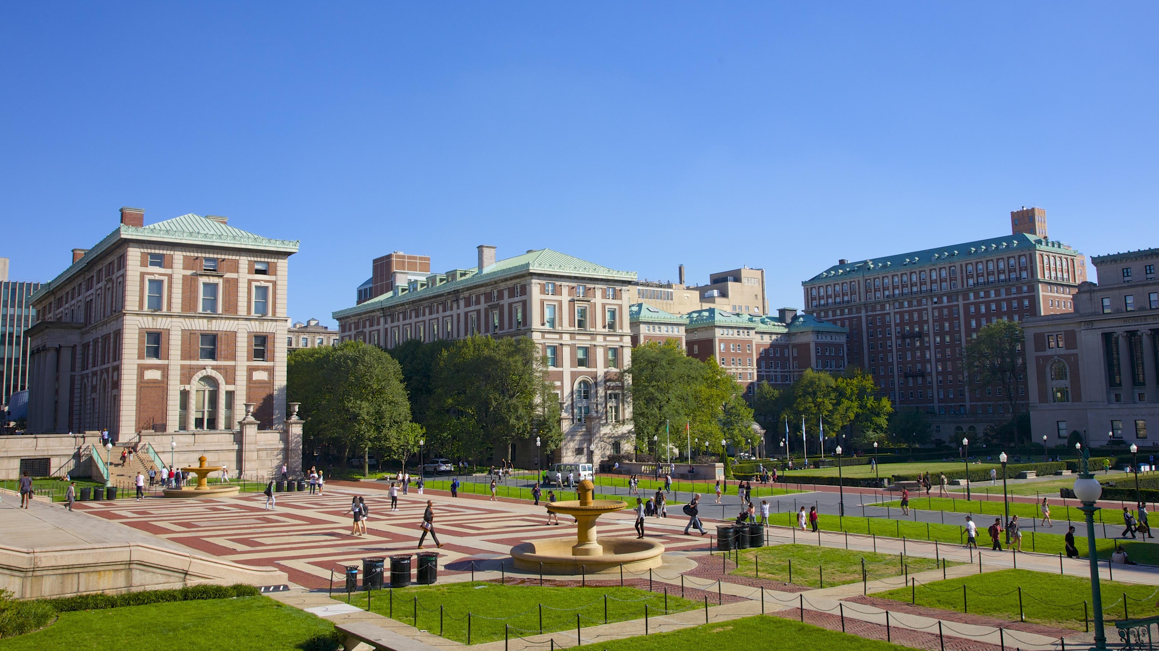 Columbia University quad