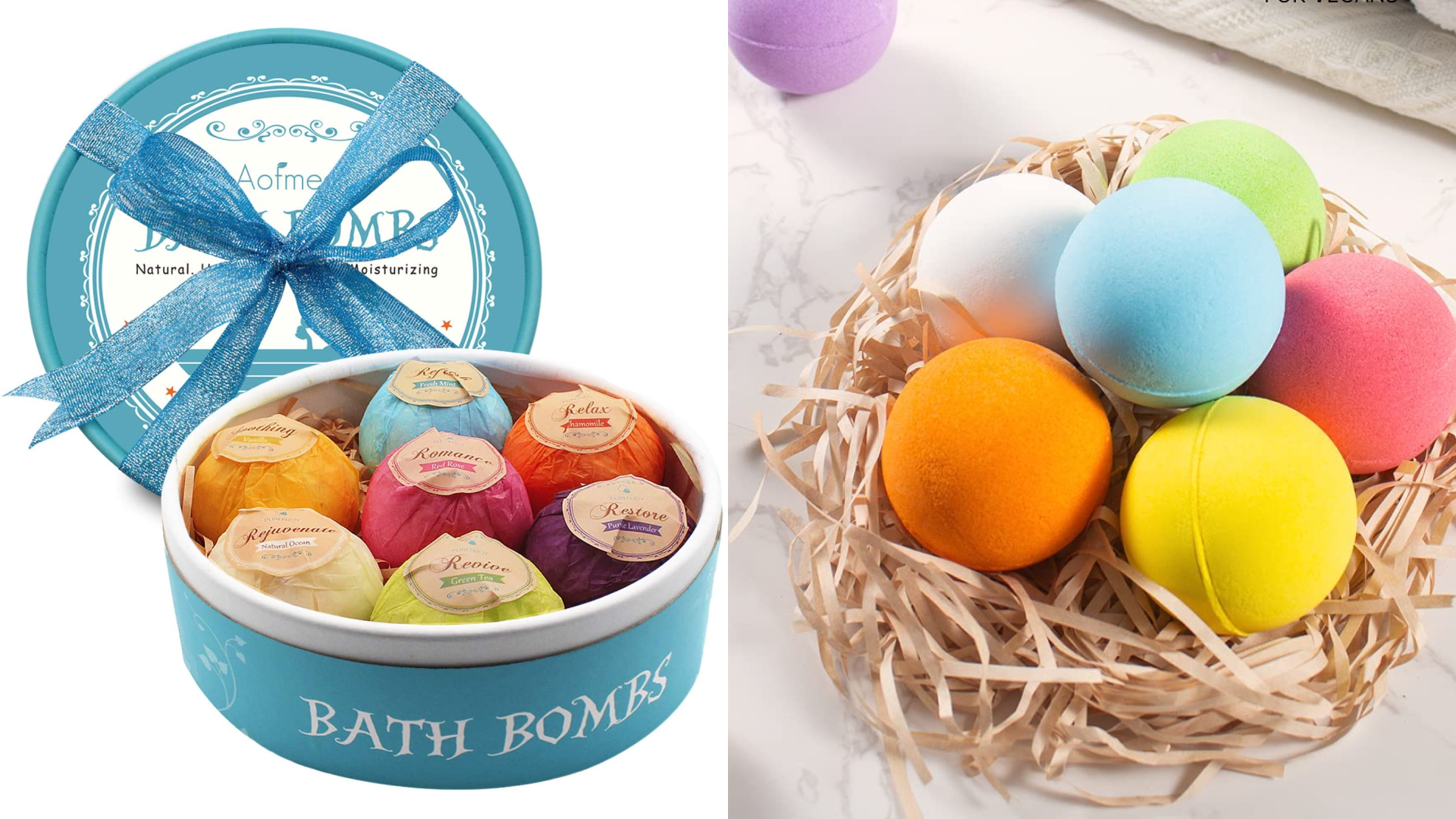 Bath bombs breakup gifts