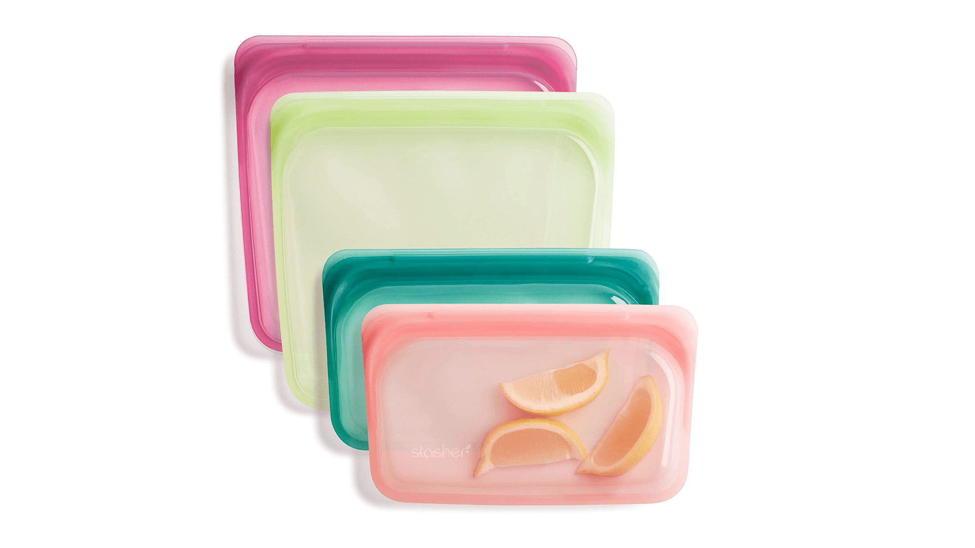 reusable silicone food storage bags