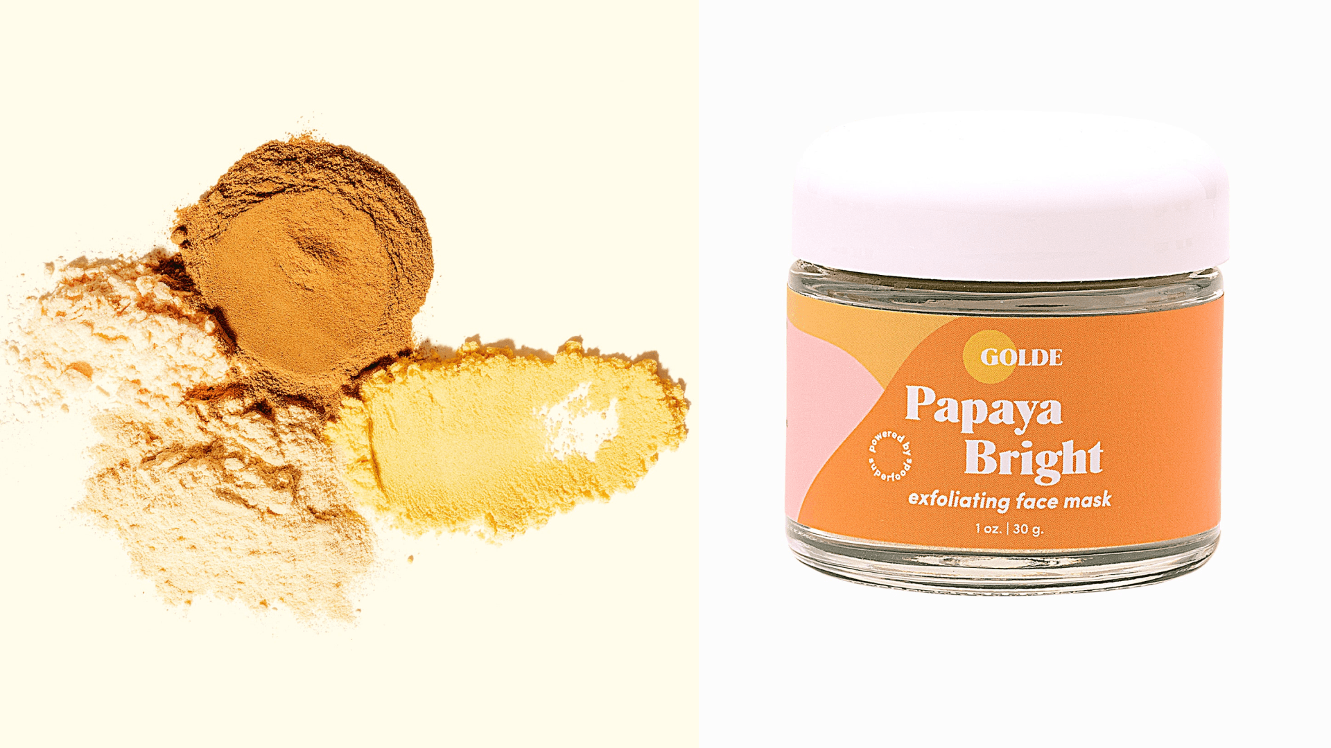 golde brightening mask