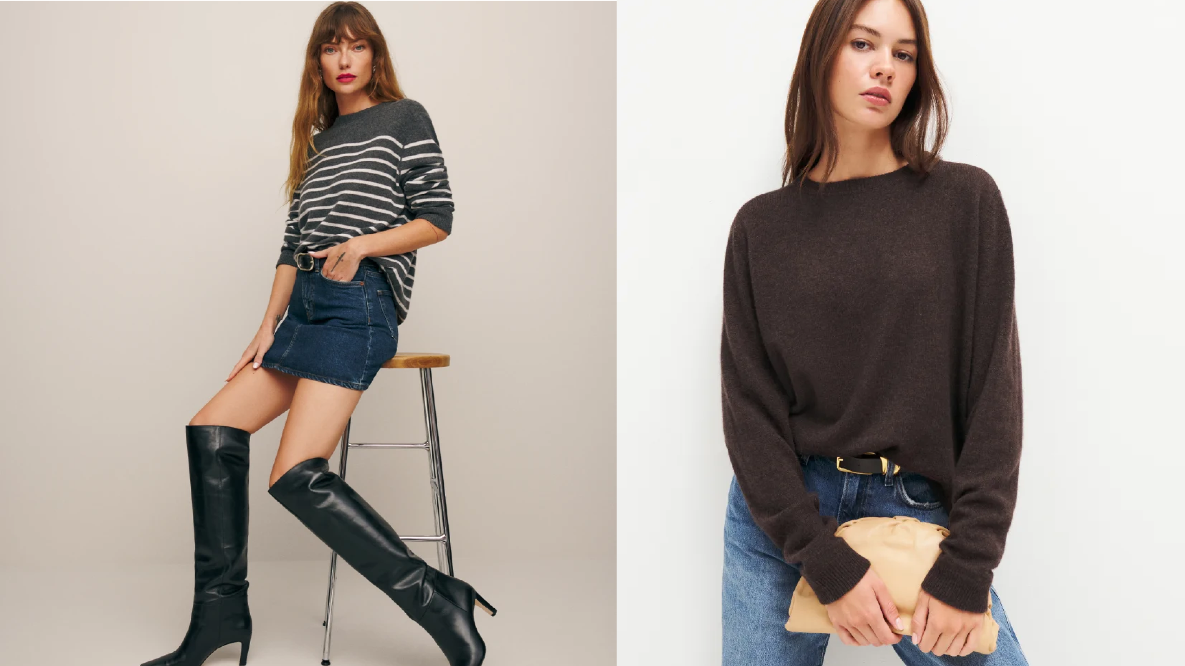 reformation cashmere sweater