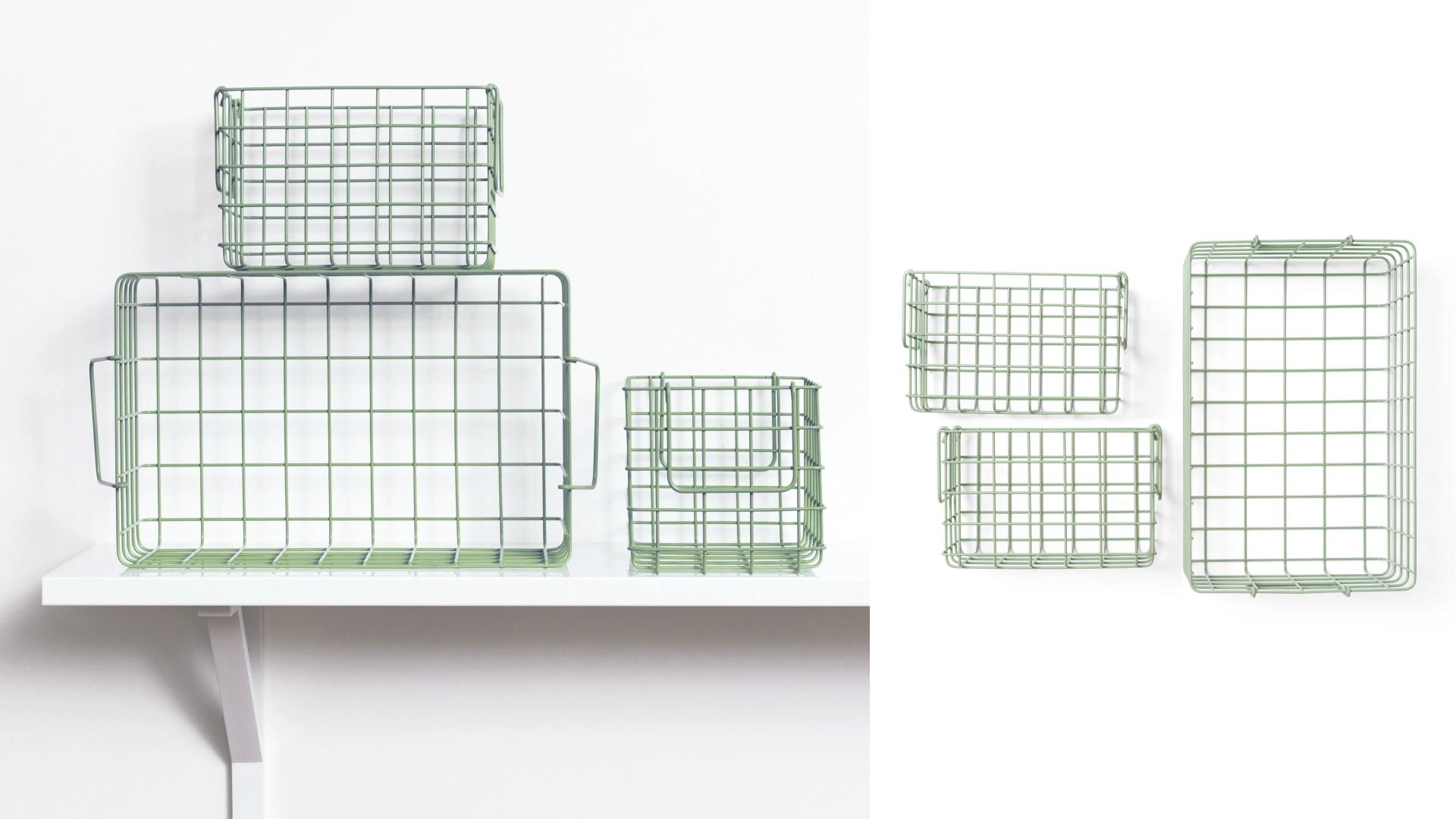 wire storage baskets