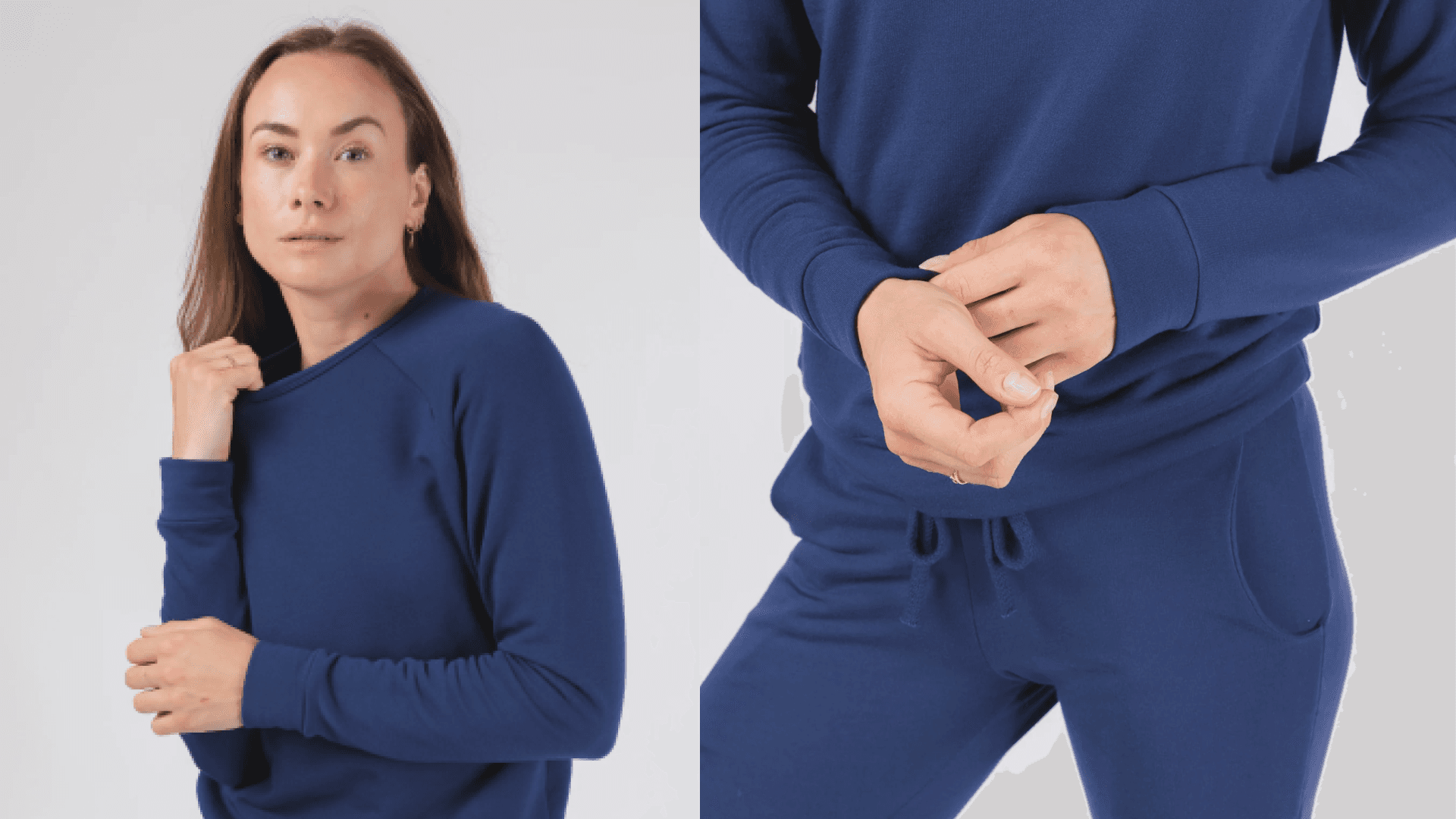 loungewear made from sustainably produced yarn