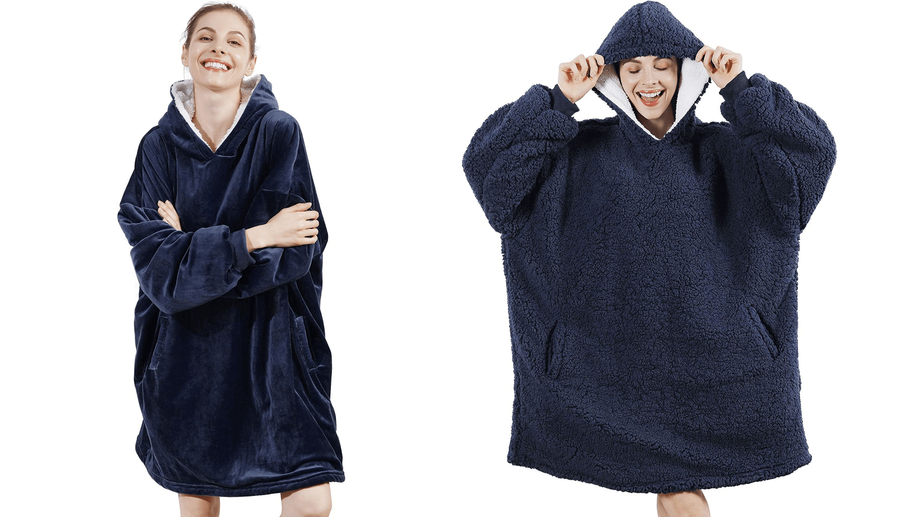 oversized blanket hoodie sweatshirt