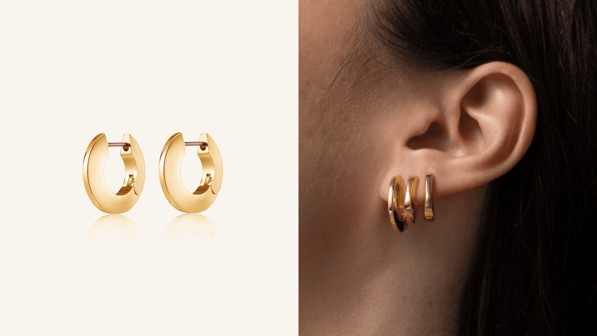 Hoop earrings