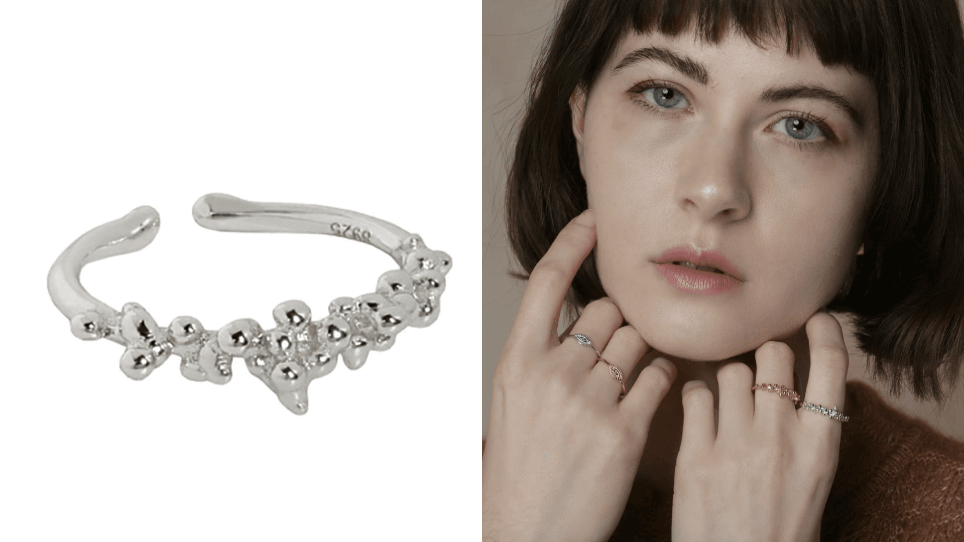 Silver rings