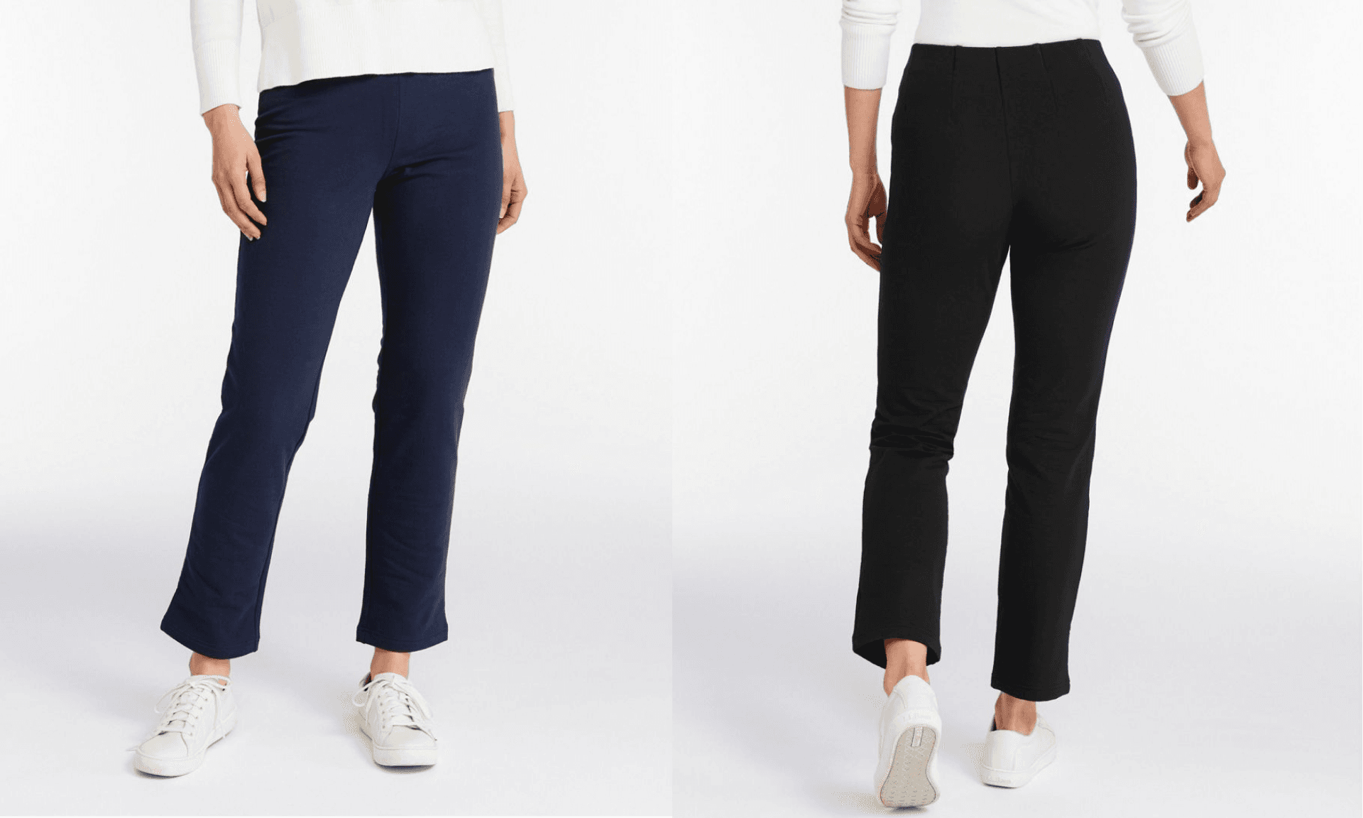 L.L.Bean Women's Perfect Fit Pants, Fleece-Backed Slim-Leg