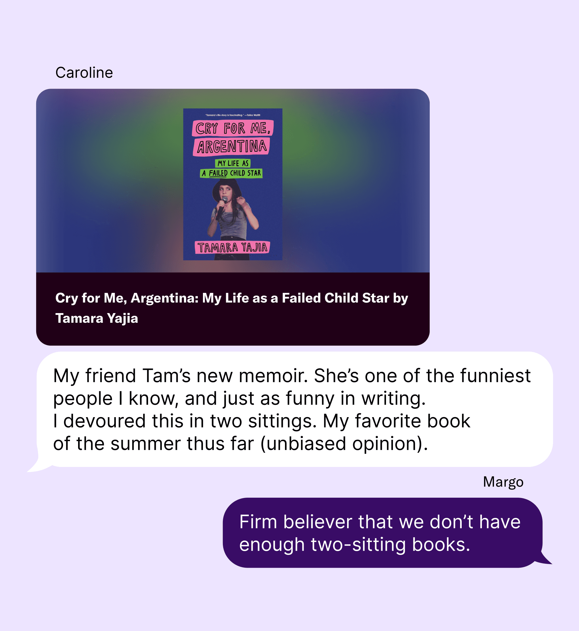 Cry for Me, Argentina: My Life as a Failed Child Star by Tamara Yajia