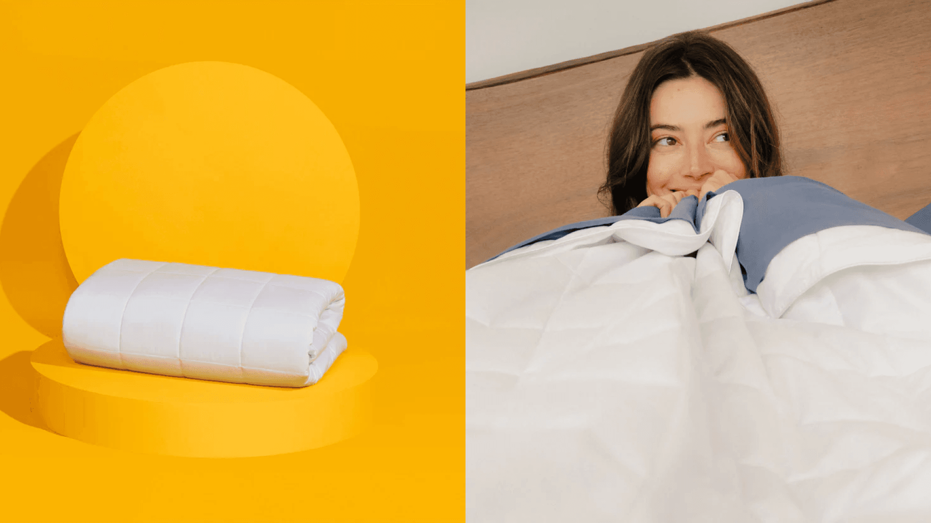 A cotton comforter