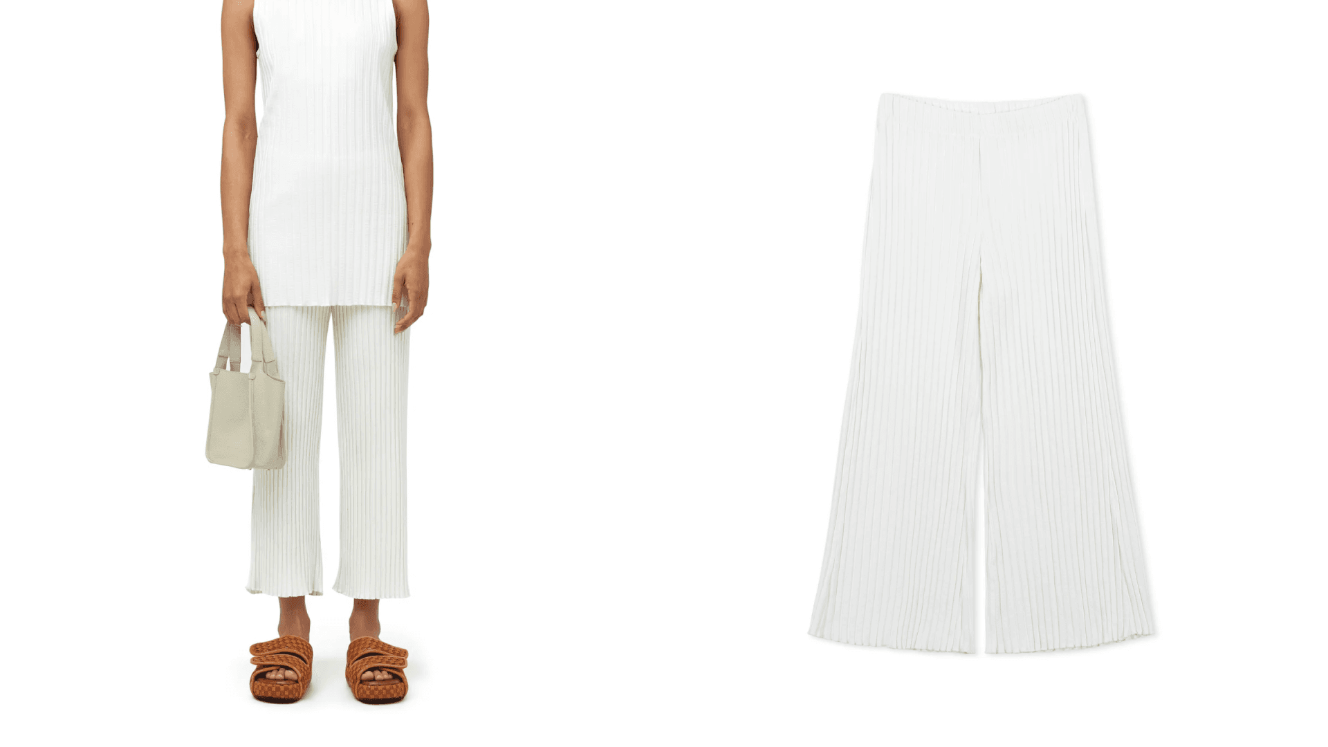 Ribbed pants