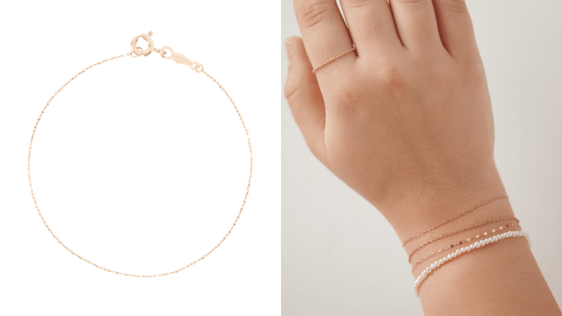 Gold bracelet