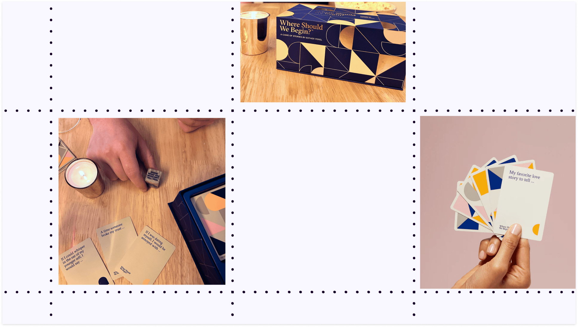 Where Should We Begin Card Game