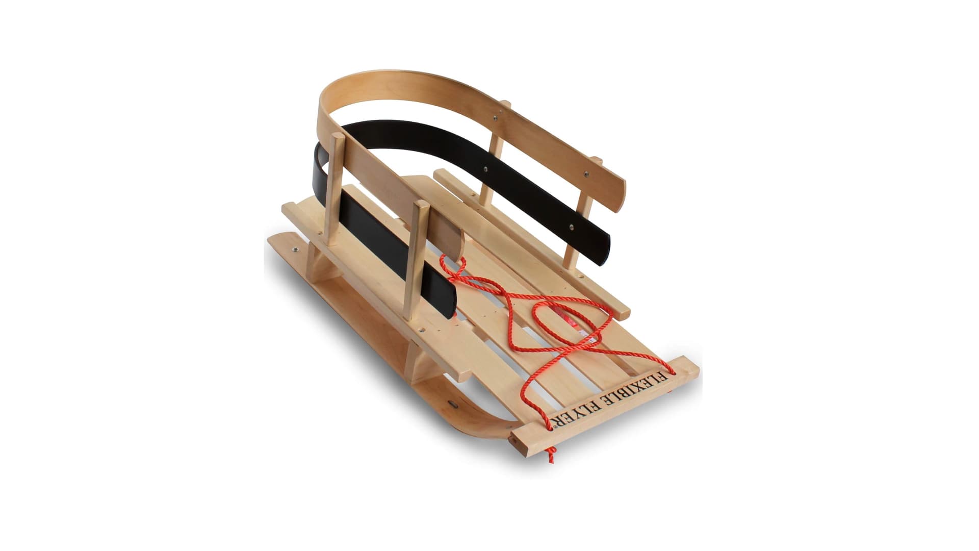 wooden sled for kids
