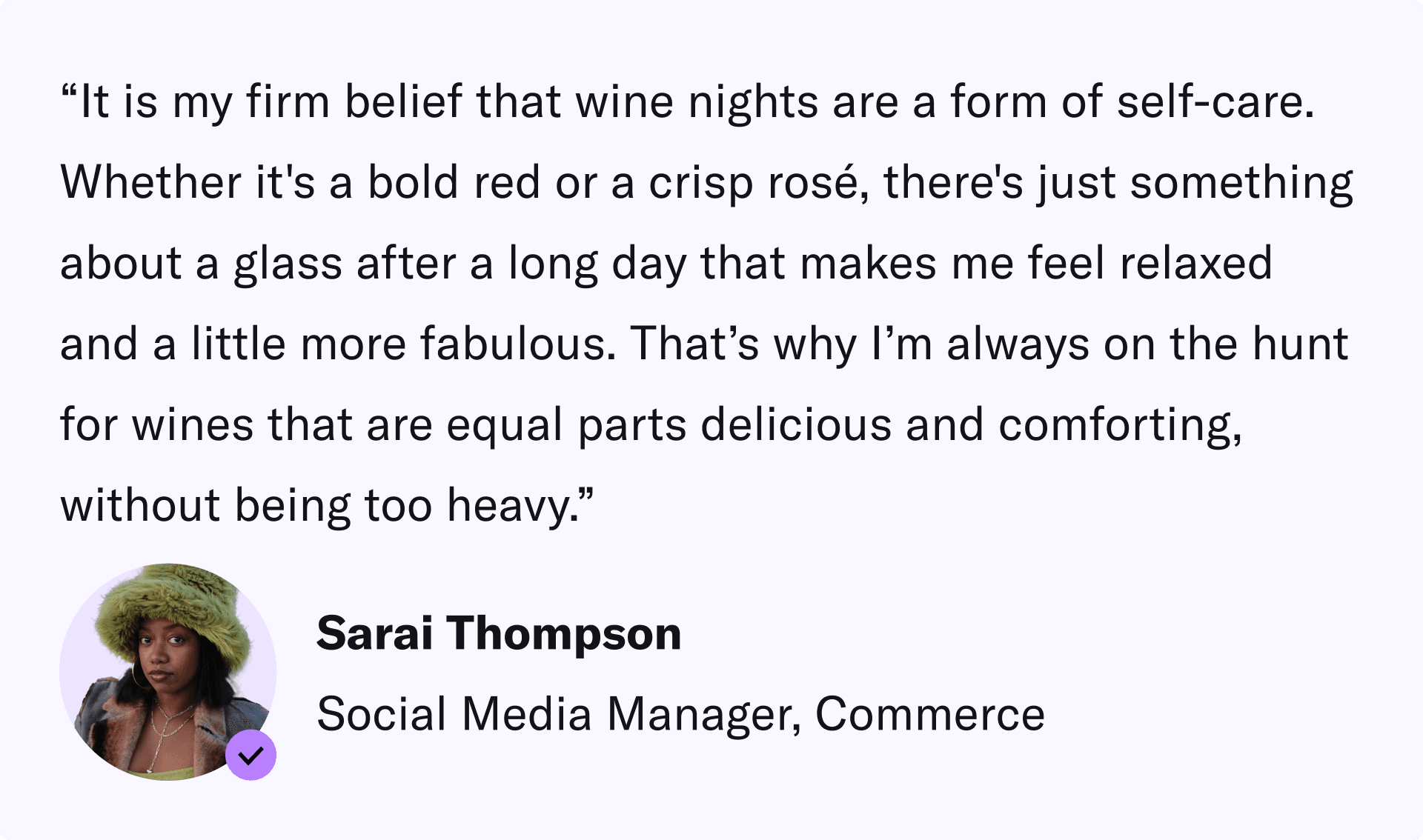 Sarai Thompson