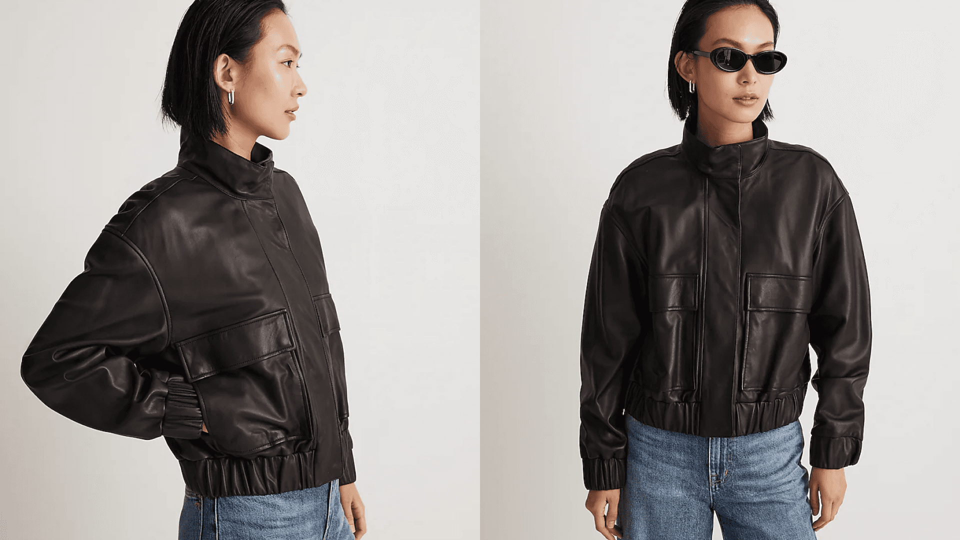 Leather jacket