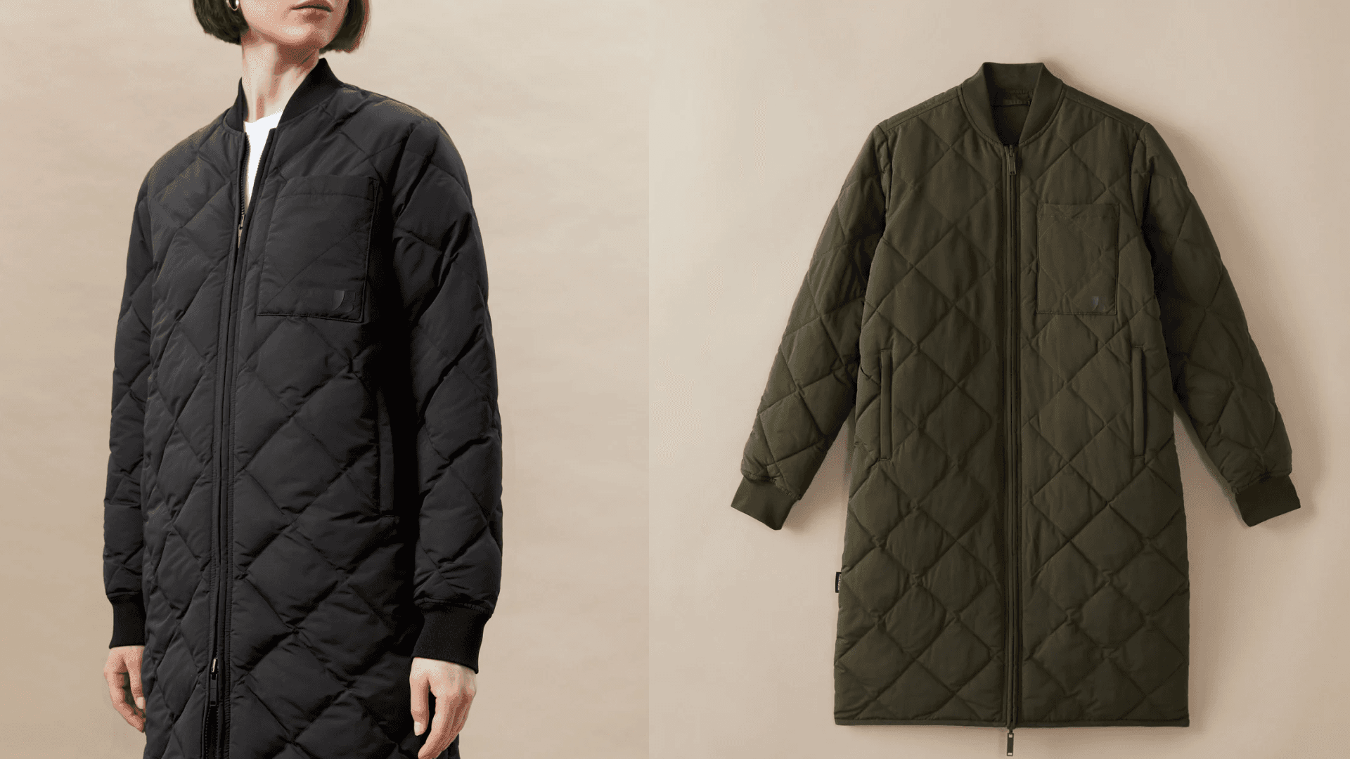 Maxi-length Bomber
