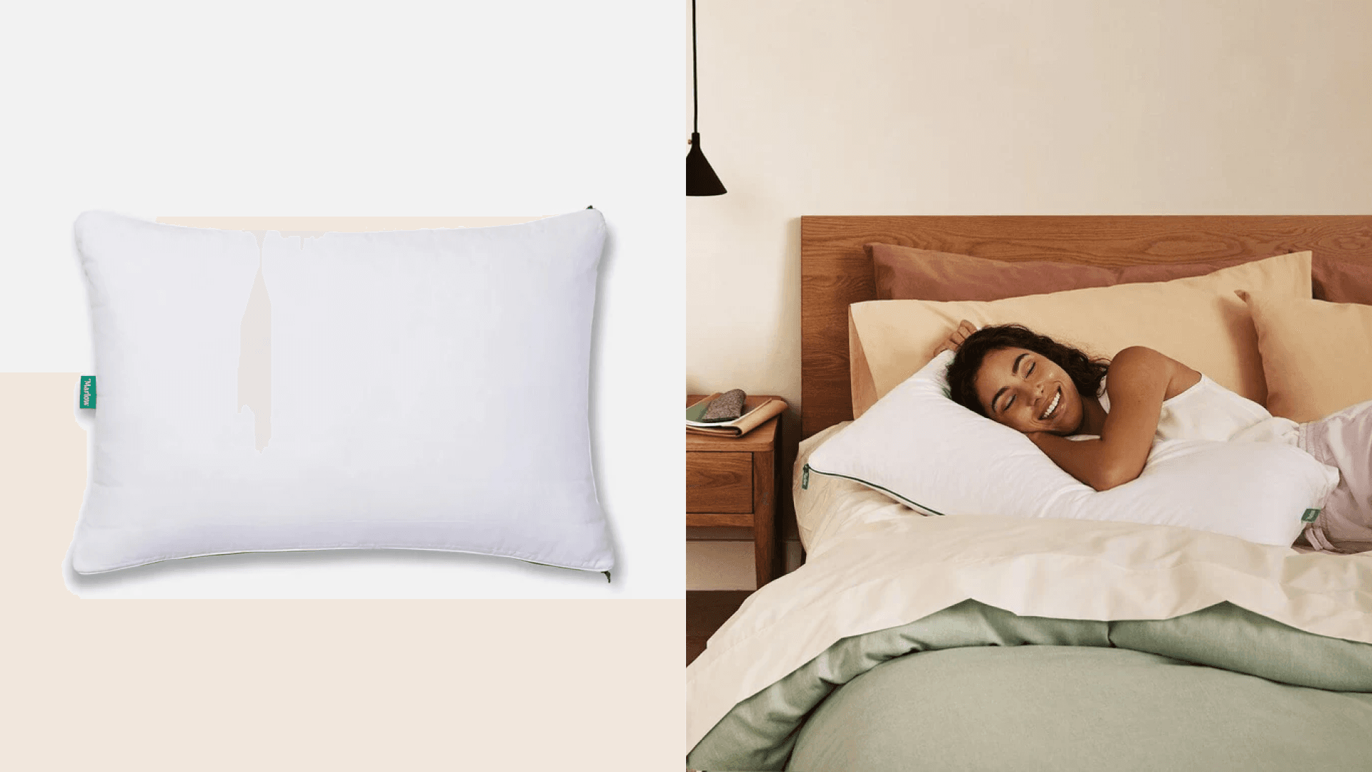 Memory foam pillow