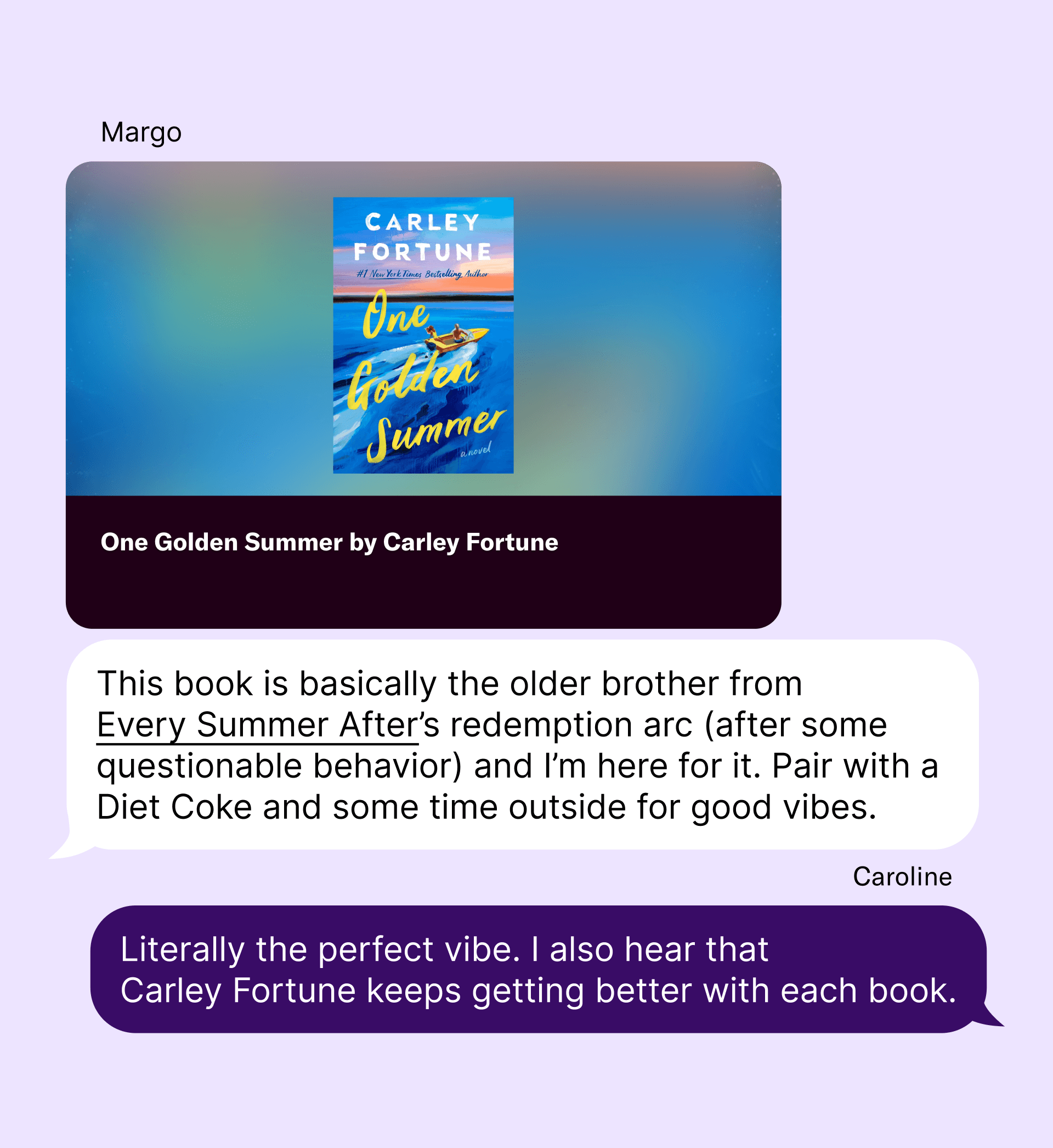 One Golden Summer by Carley Fortune