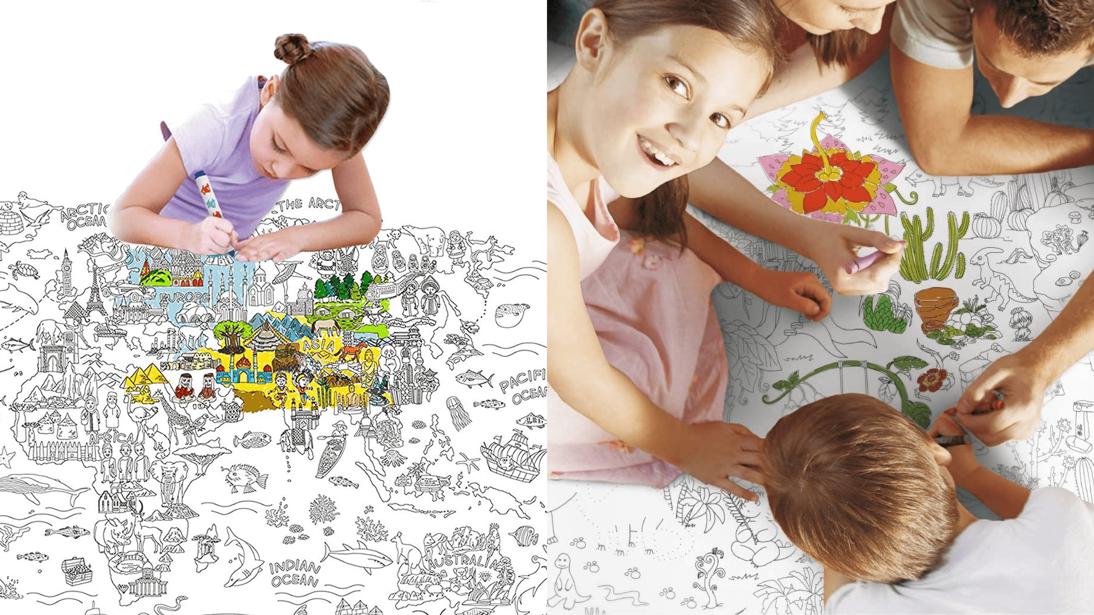 coloring poster