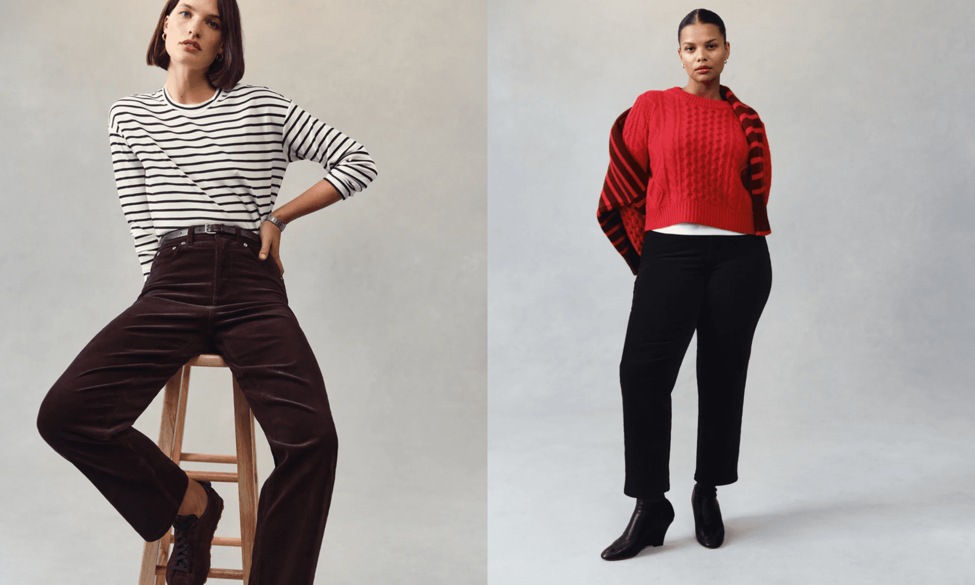 Spanx Corduroy 90s Straight Leg Jeans