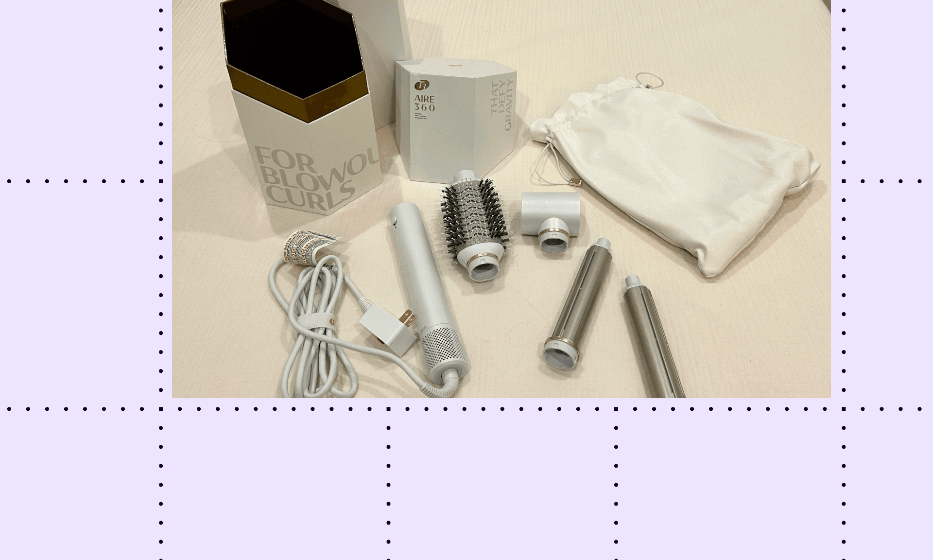 Skimm Tested: T3 Aire 360 Ceramic Air Styler Blowout Kit