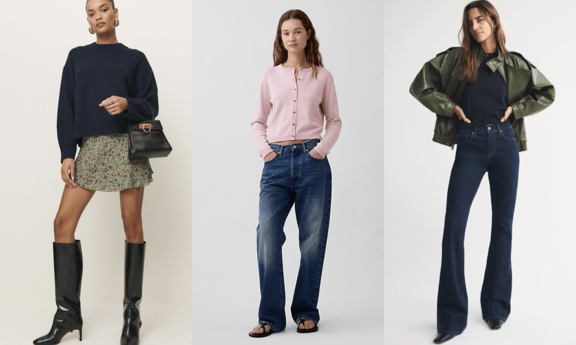 transitional outfit formulas