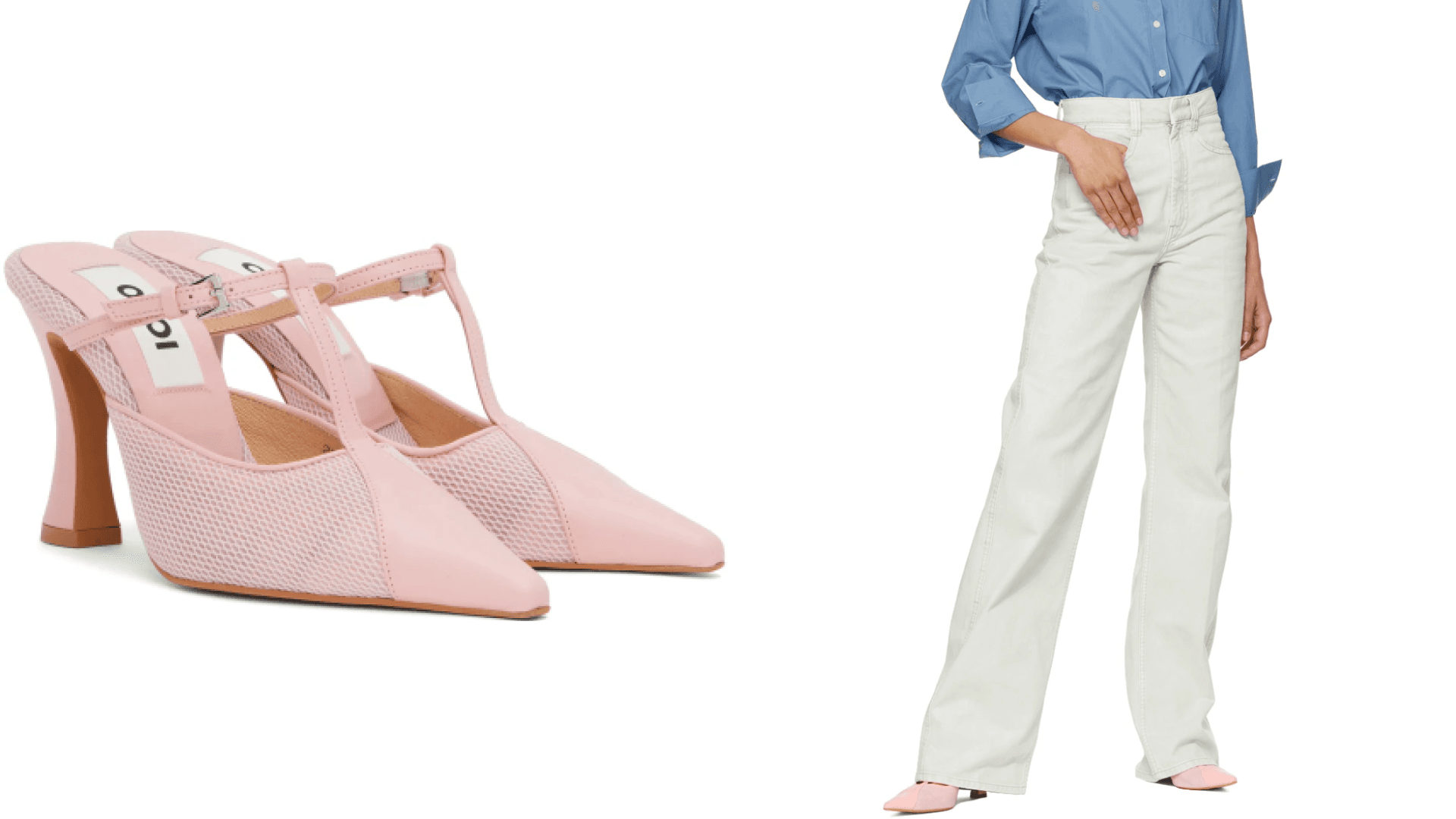 Pink heels
