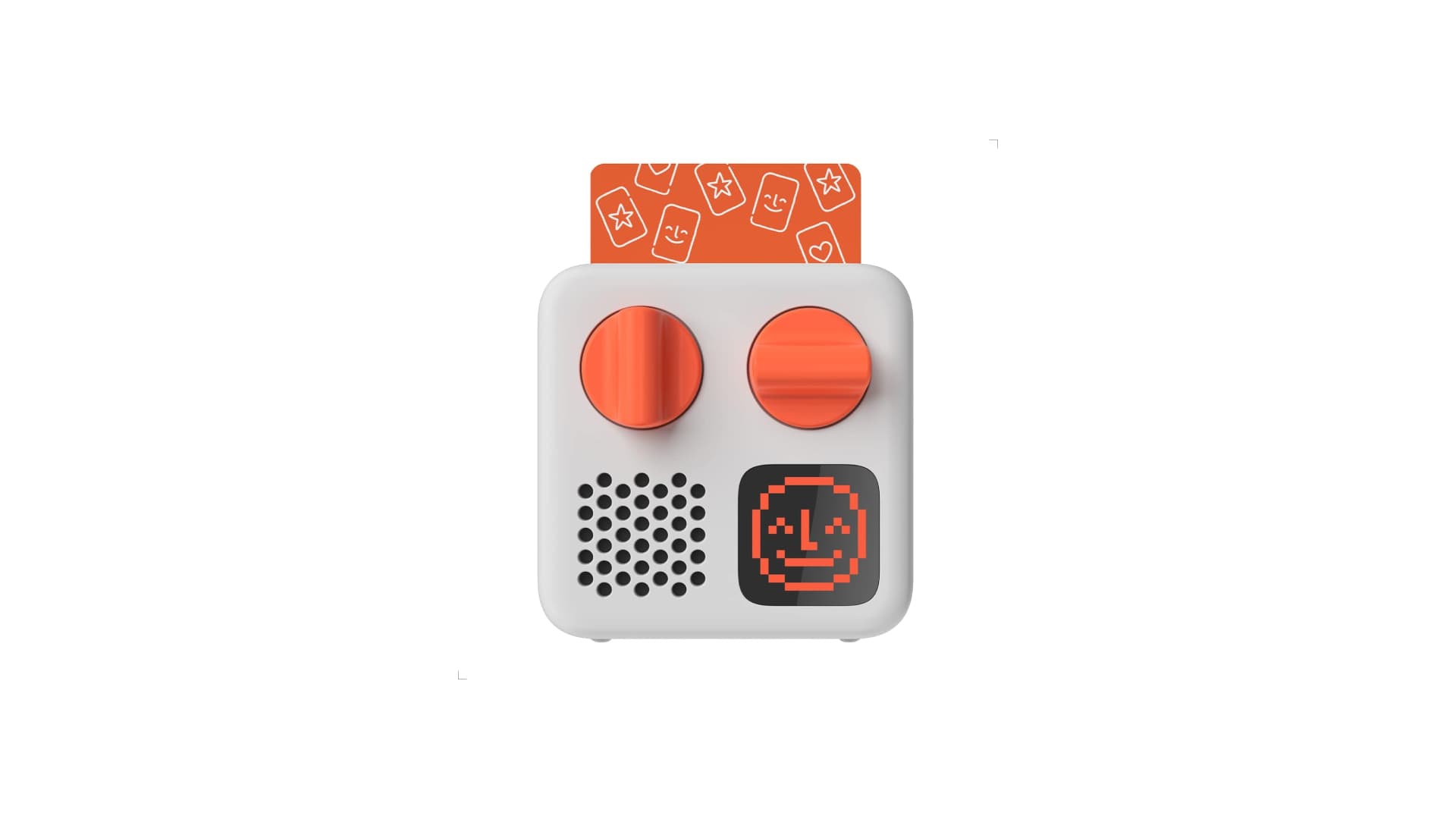 Yoto Mini (2024 Edition) + Make Your Own Card – Kids Screen-Free Bluetooth Audio Player, All-in-1 Travel Device Plays Stories Music Podcast Radio Ok-to-Wake Clock, Use as Speaker or with Headphones
