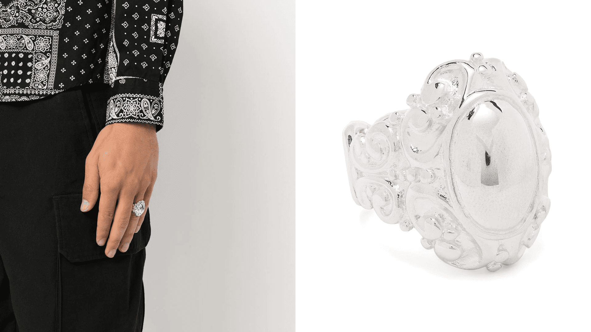 Silver rings