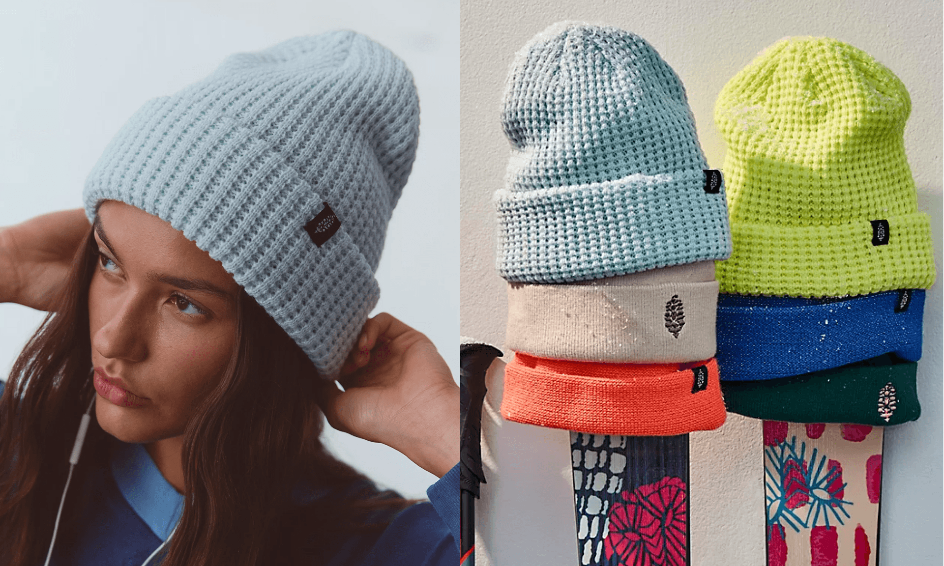 FP Movement Free People Waffle Slouchy Beanie Winter