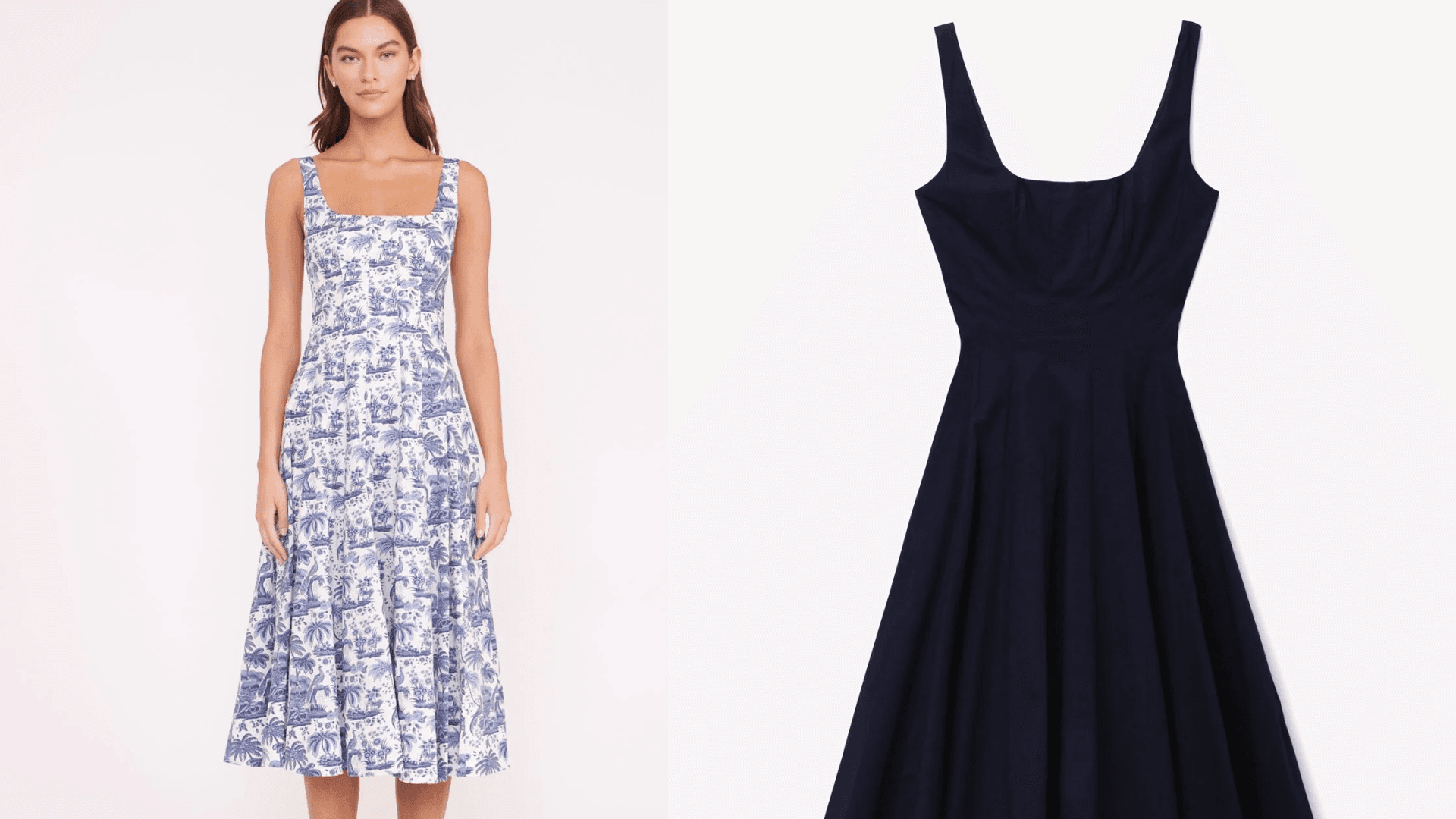 STAUD Midi Dress