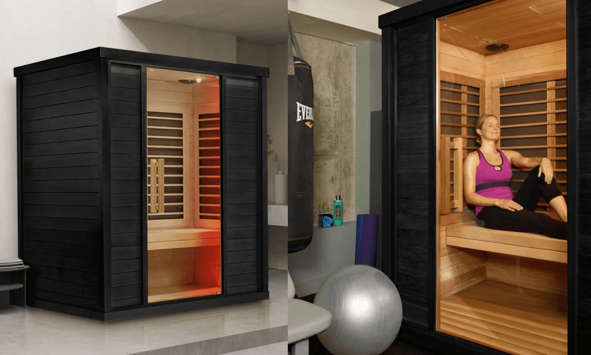 Sun Home Equinox™ 2-Person Full-Spectrum Infrared Sauna