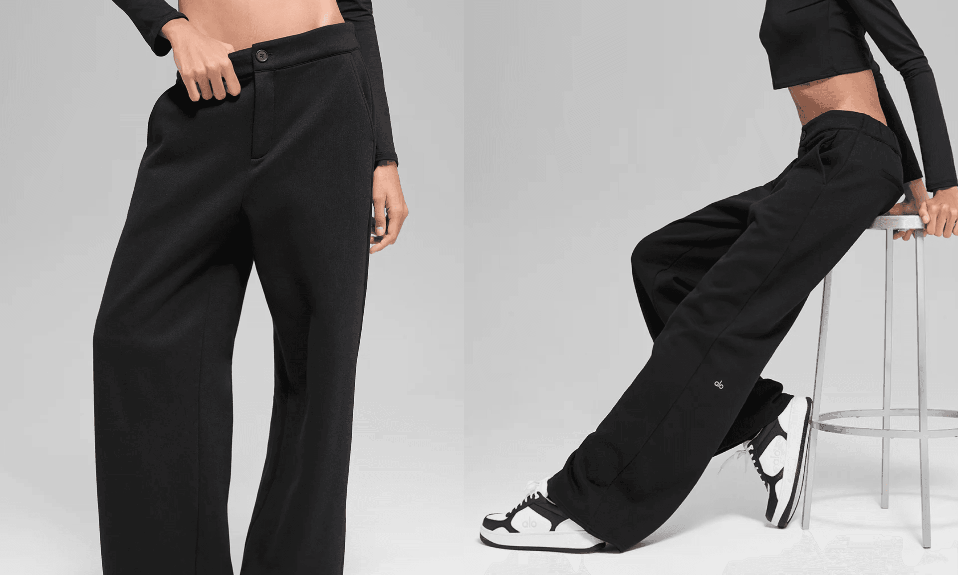 Alo High-Waist Sweatpant Trouser