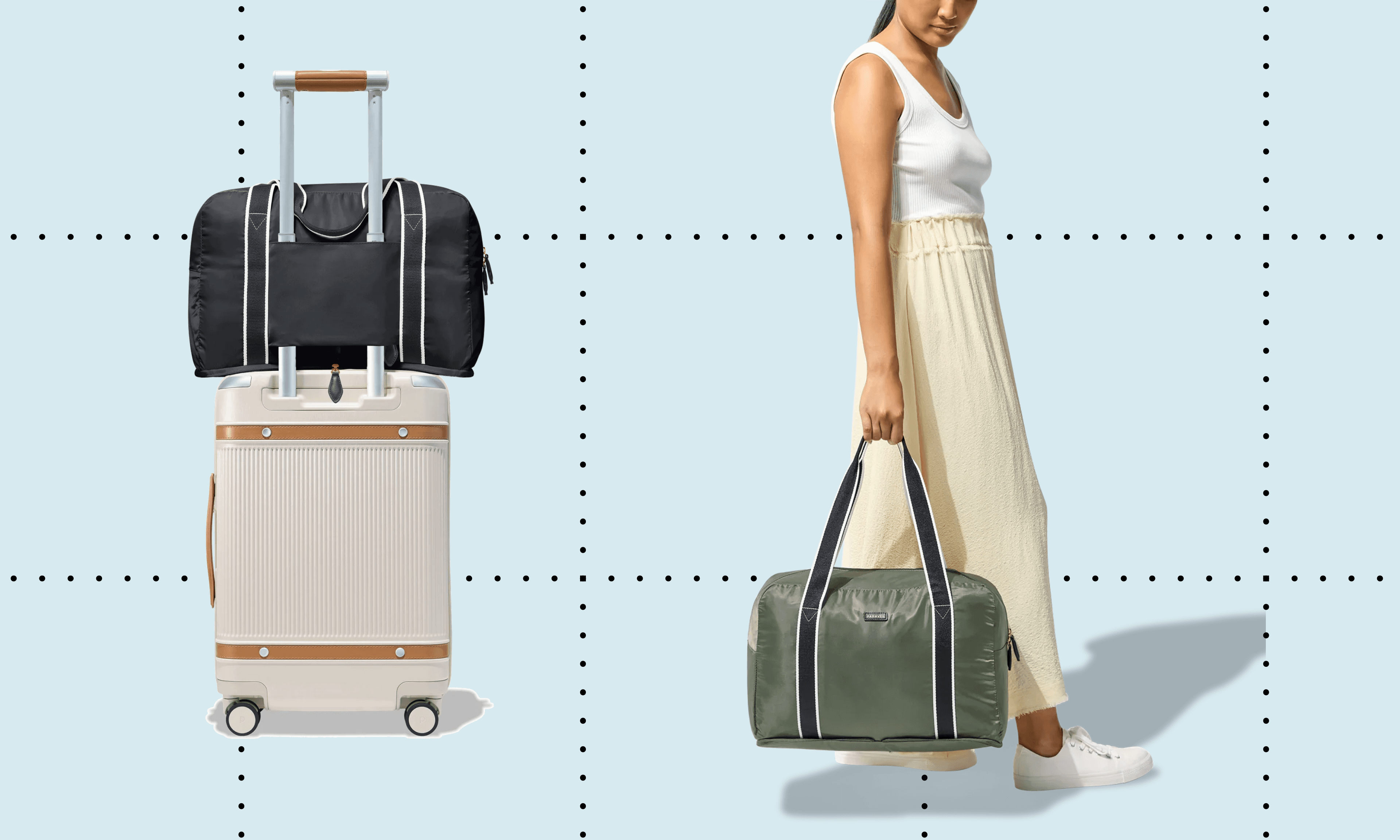 review of paravel's foldable travel bag