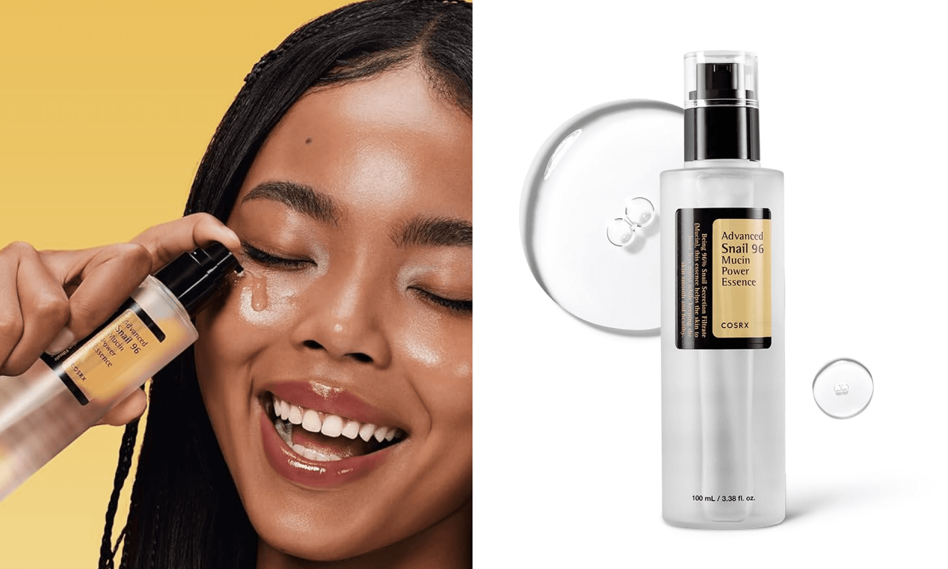 COSRX Snail Mucin Repairing Serum 100ml, Hydrating Serum for Face with Snail Secretion Filtrate for Dull Skin & Fine Lines, Korean Skin Care