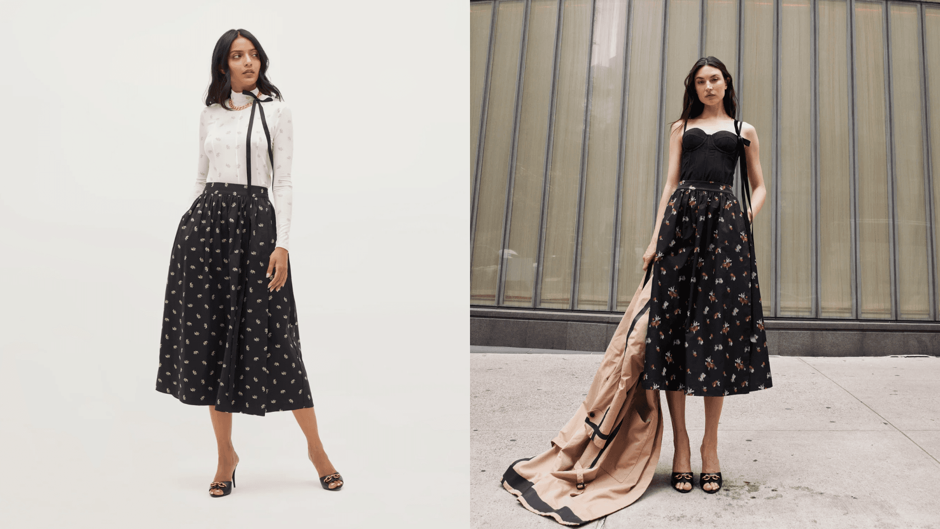 Patterned skirt