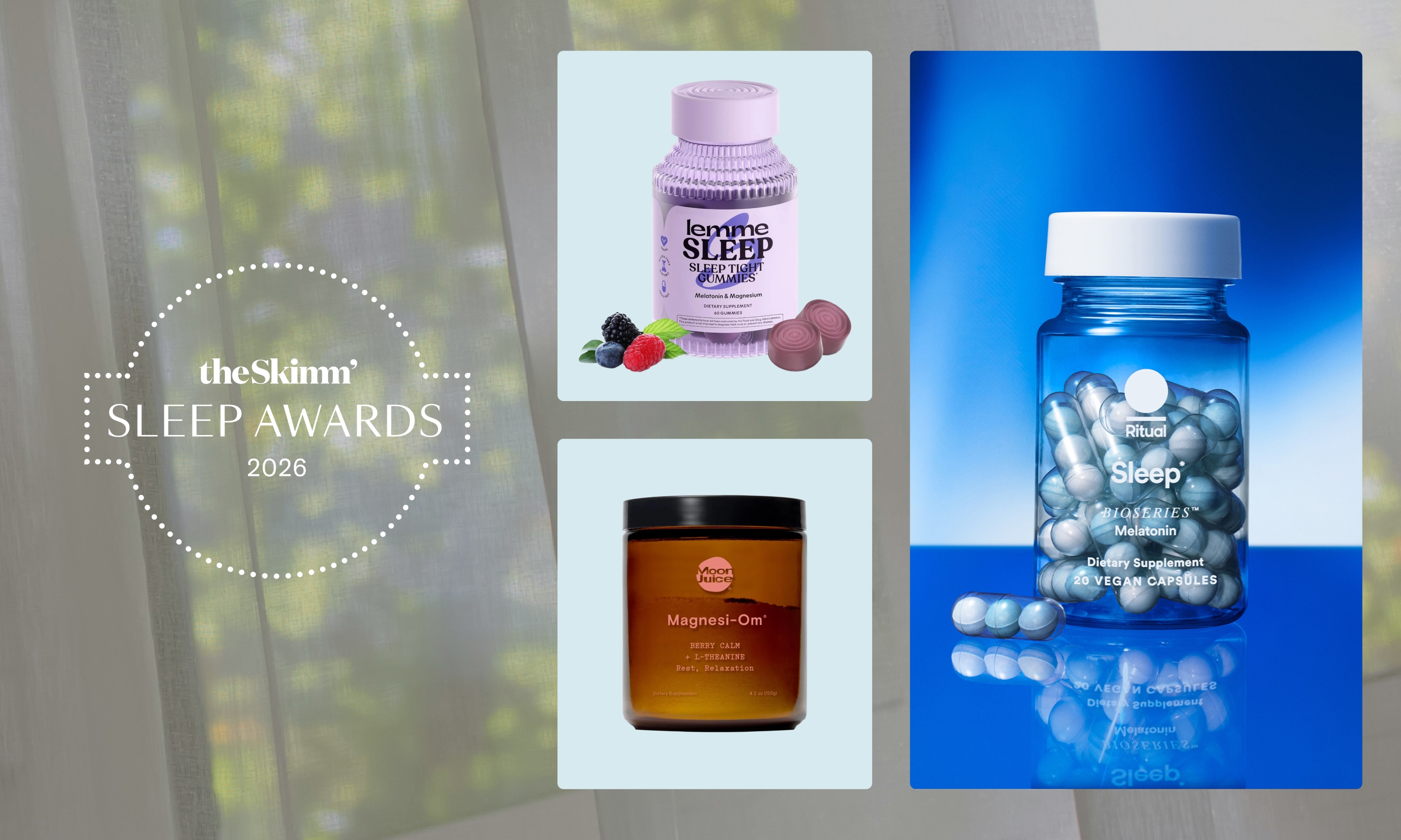 our favorite sleep supplements