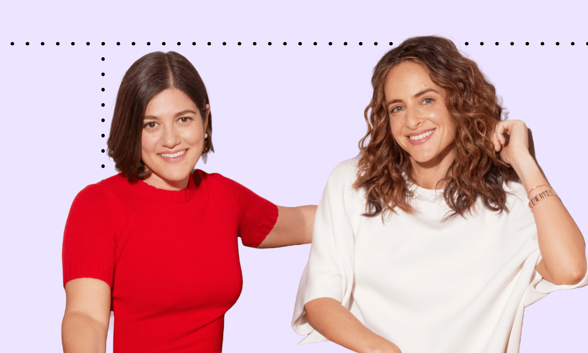 Claire Mazur and Erica Cerulo