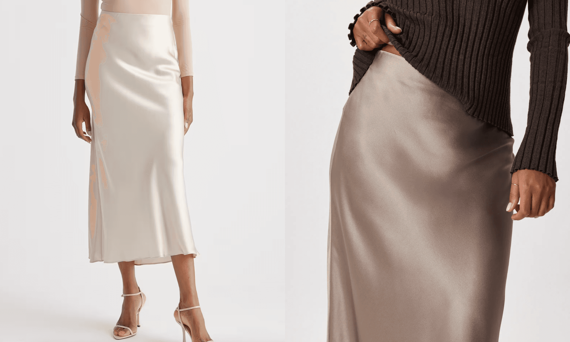 Quince 100% Washable Silk Maxi Skirt