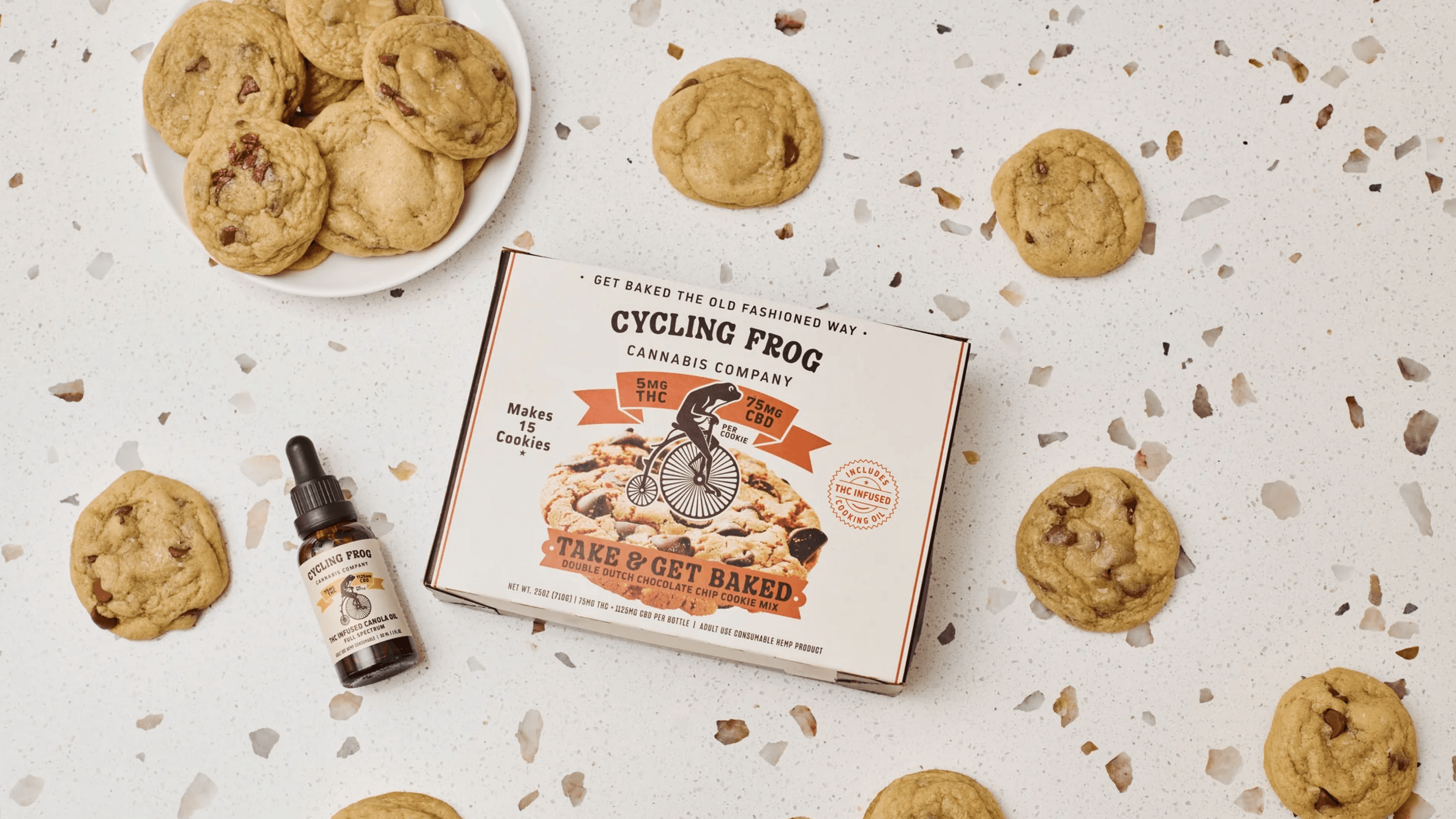 cycling frog cookie mix