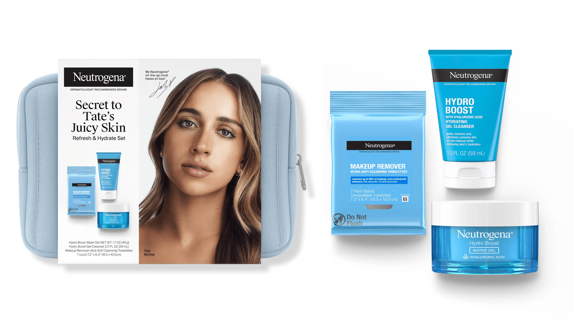 travel size skincare set