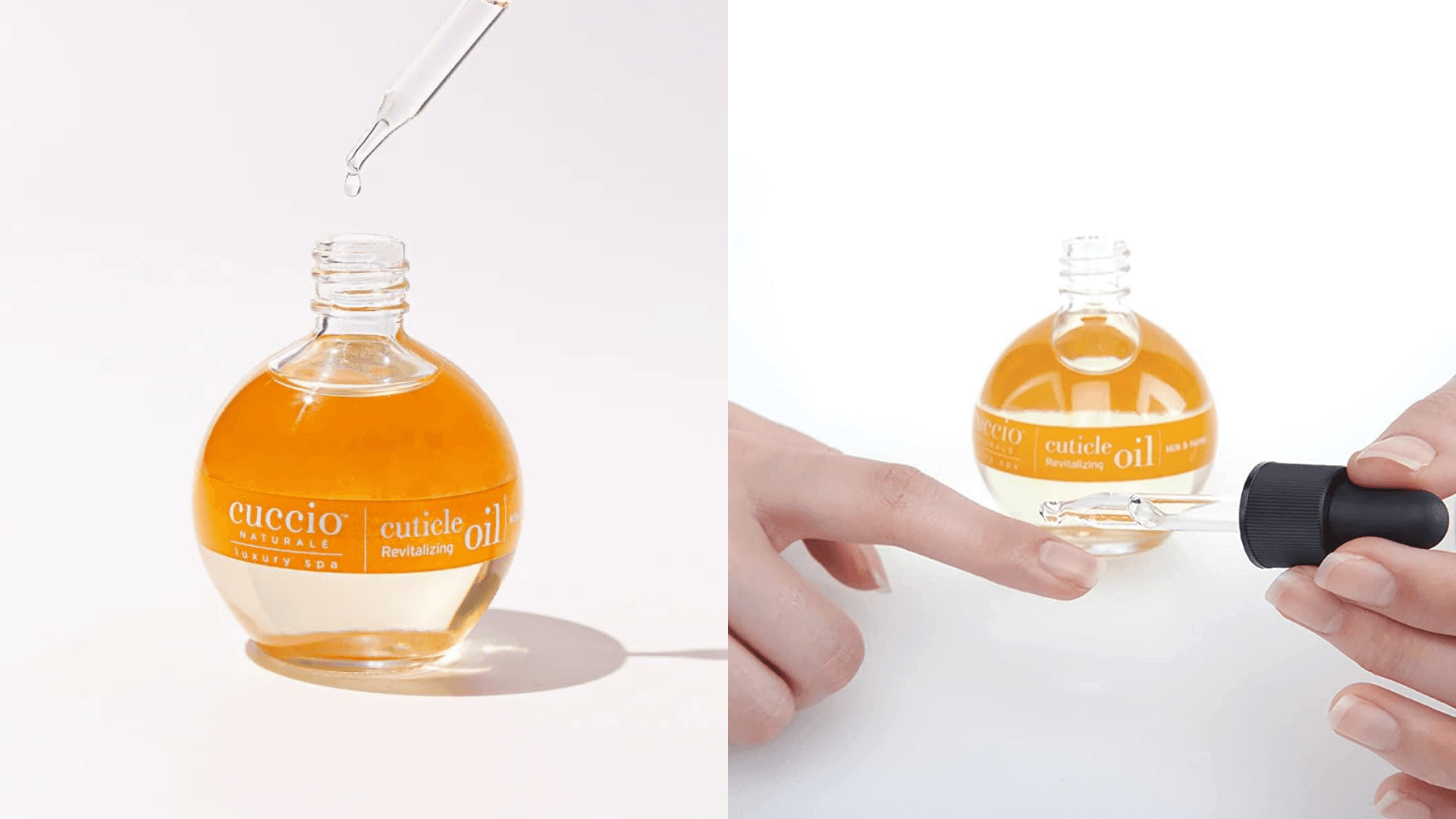 Cuccio Naturale Revitalizing- Hydrating Oil For Repaired Cuticles Overnight - Remedy For Damaged Skin And Thin Nails - Paraben /Cruelty-Free Formula - Milk And Honey - 2.5 Oz