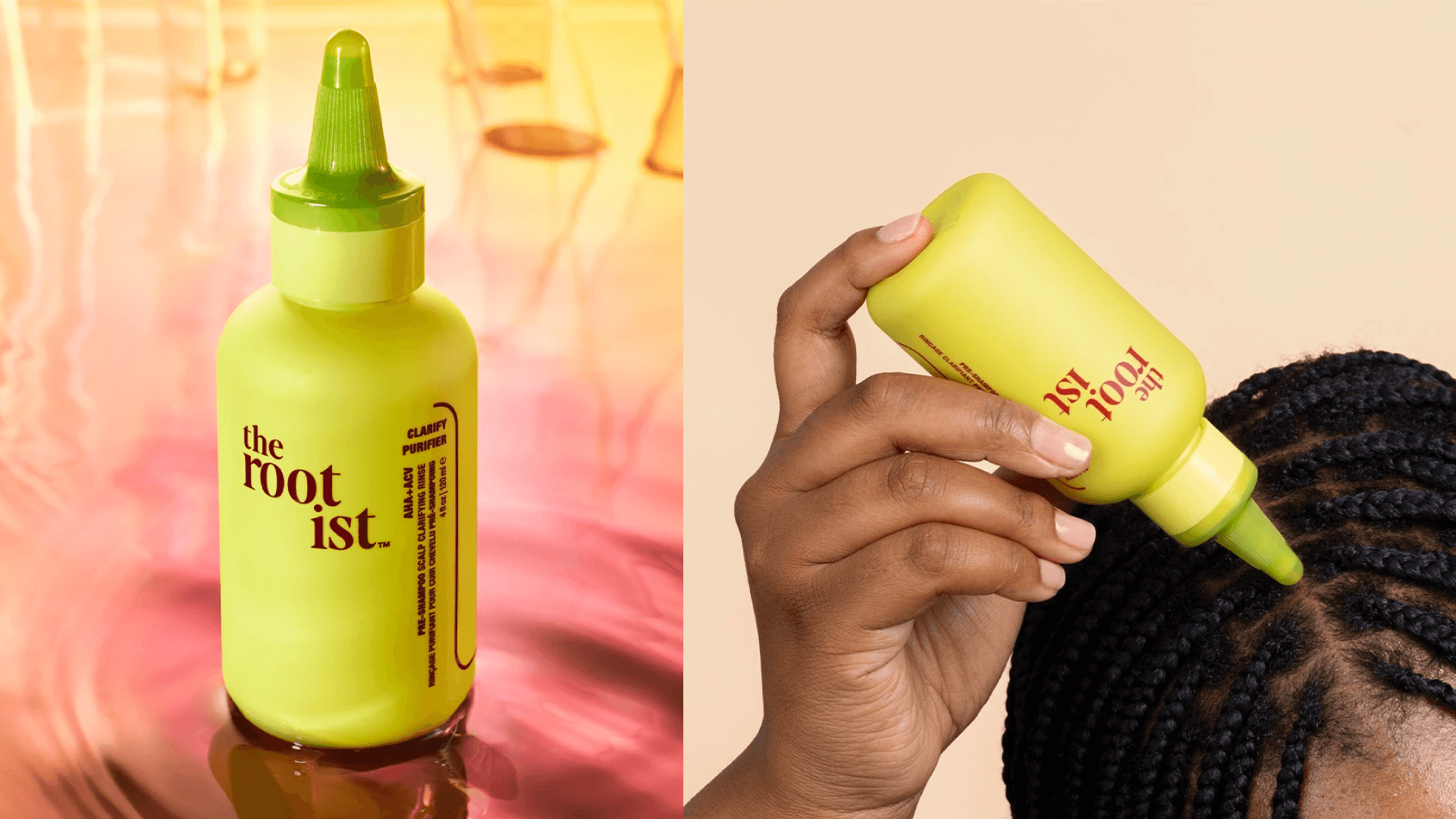 THE ROOTIST Pre-Shampoo Clarifying Scalp Treatment with AHA + Apple Cider Vinegar, 4oz